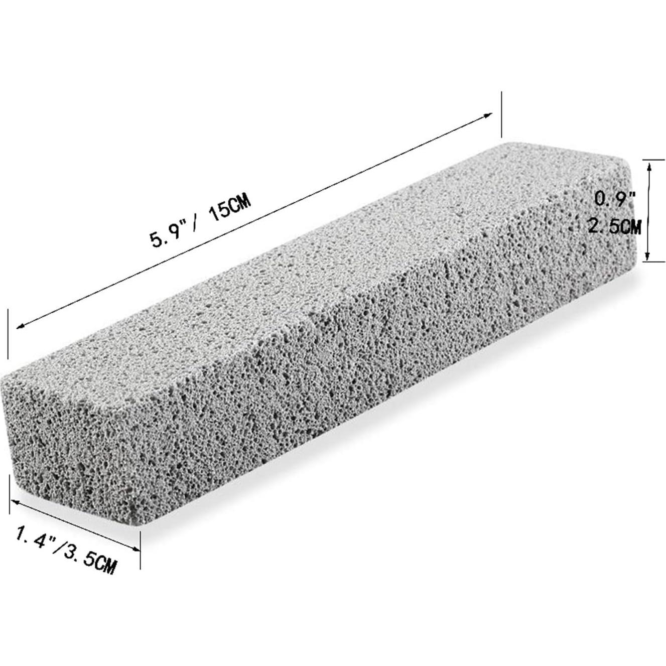 Paquete de 6 Piedras Pómez FALAMON para Limpieza de Inodoro