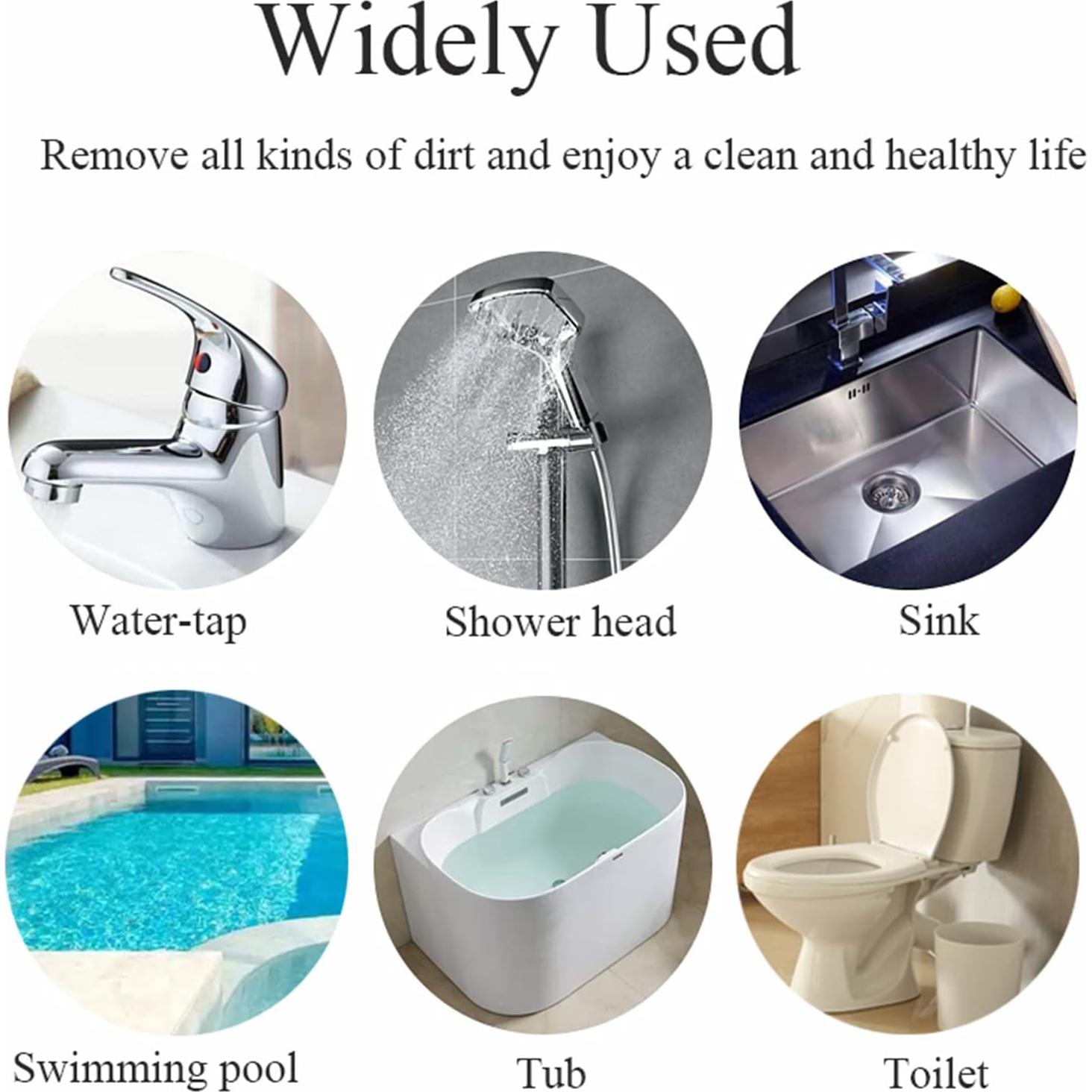 Paquete de 6 Piedras Pómez FALAMON para Limpieza de Inodoro