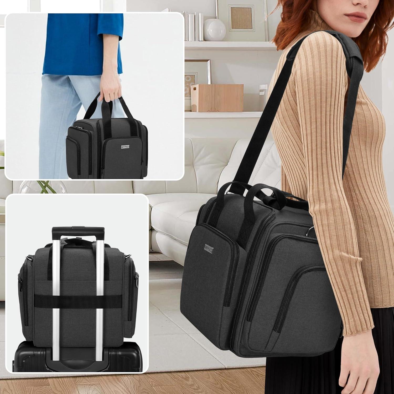 Organizador de Medicamentos BAFASO Grande con 4 Bolsillos