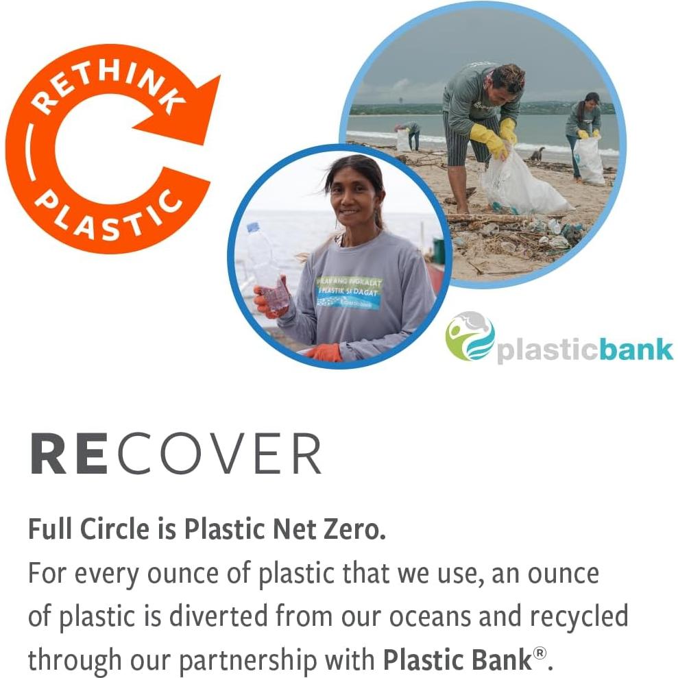 Cesta de Ropa Plegable Full Circle Loads of Fun - Algodón Orgánico - 20 Galones - Gris