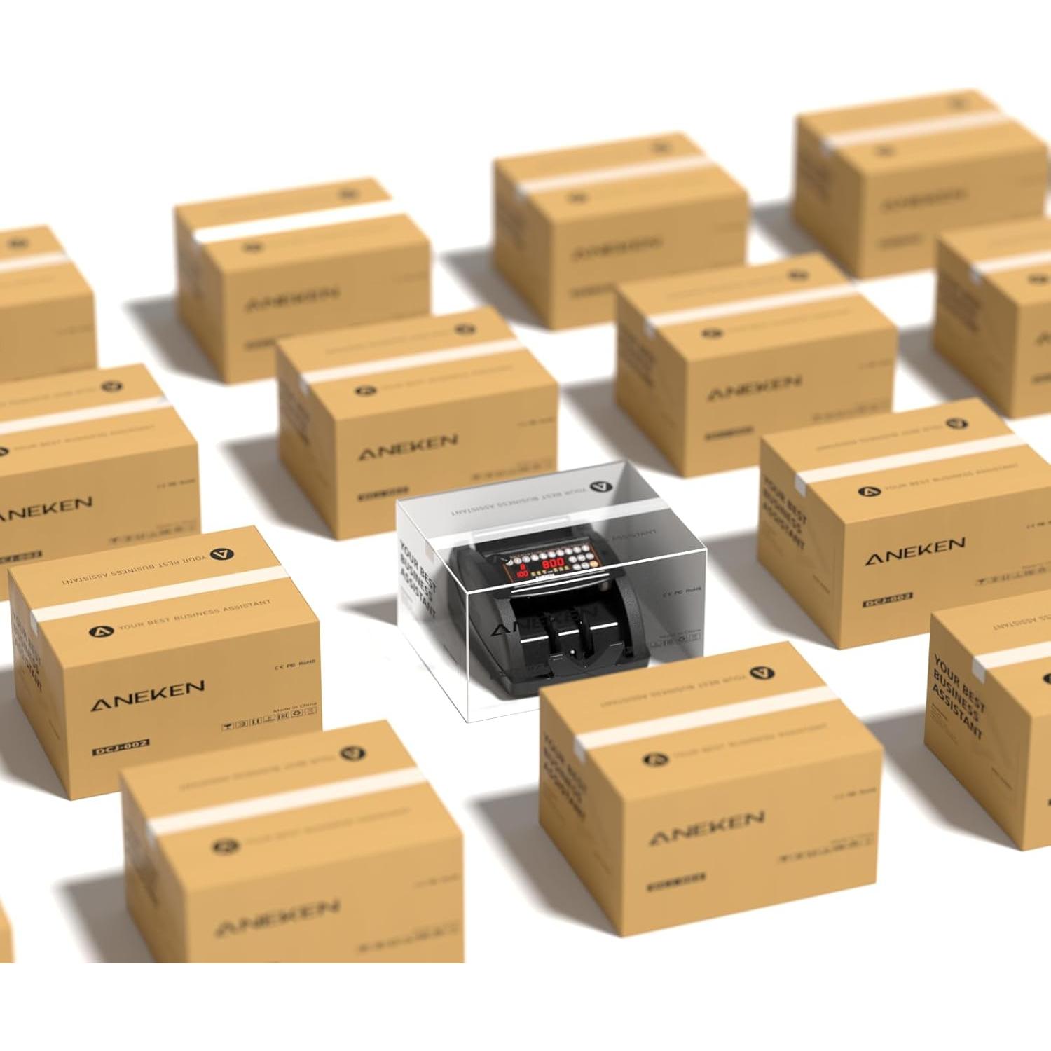 Contador de Dinero Aneken DC002 con Detección UV/MG/IR