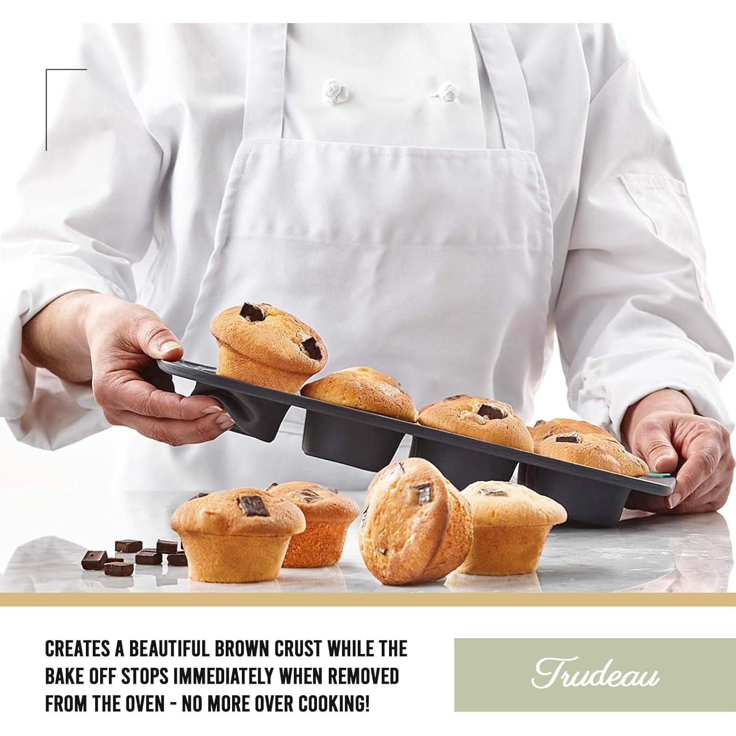 Molde para Muffins Trudeau - 12 Tazas Silicona Antiadherente