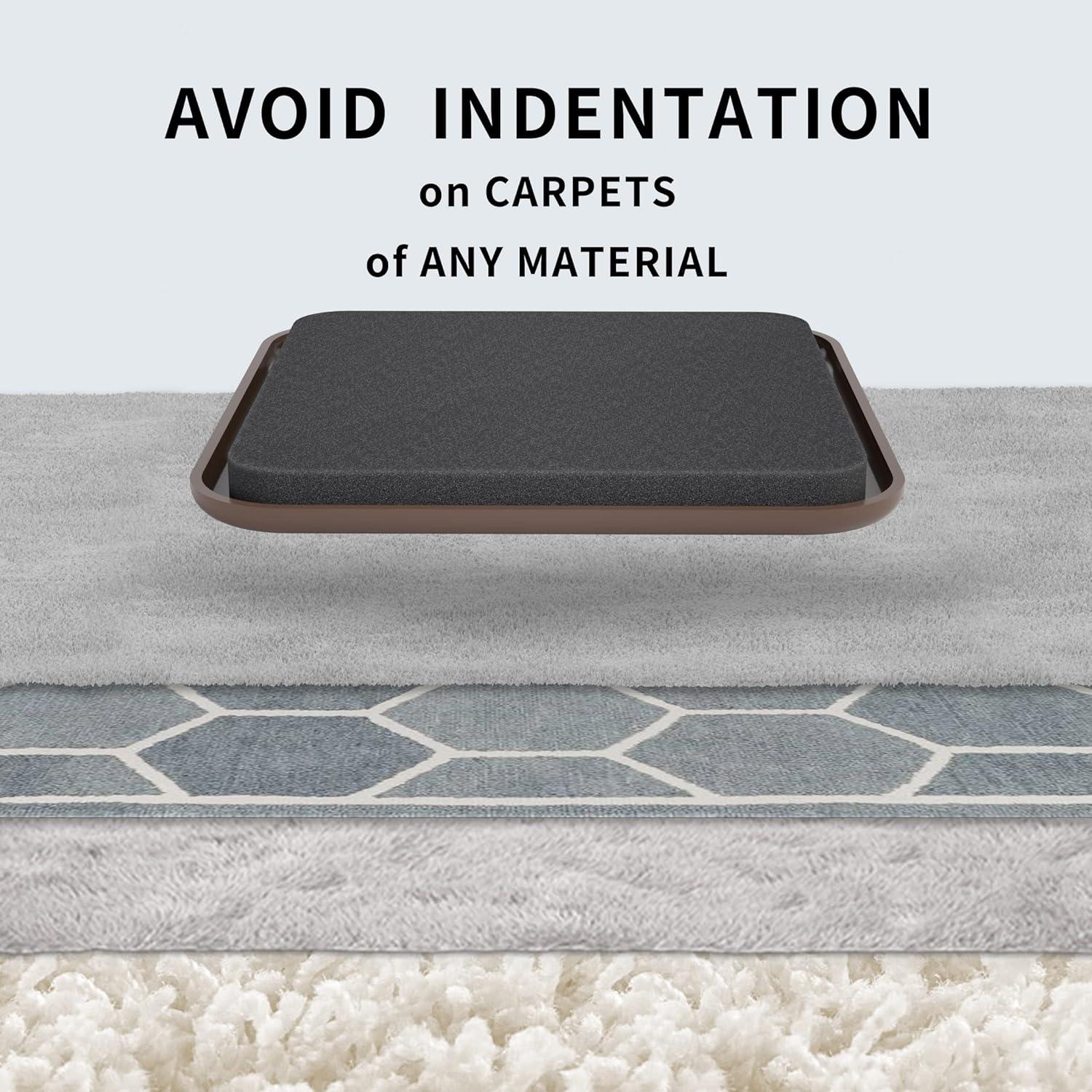 Deslizadores de Muebles Yelanon 8 Pcs 8.9 cm para Alfombra