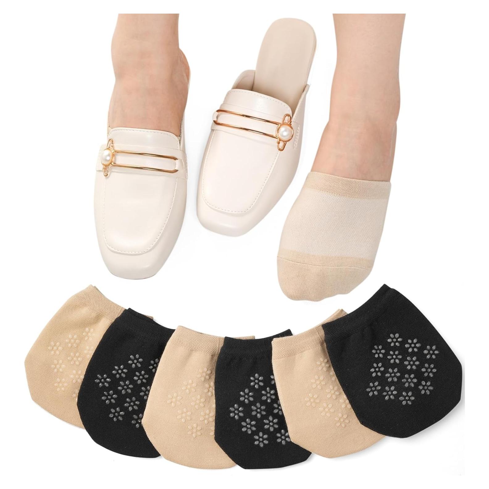 Calcetines de Dedos Antideslizantes Murmorers - 6 Pares Mujeres