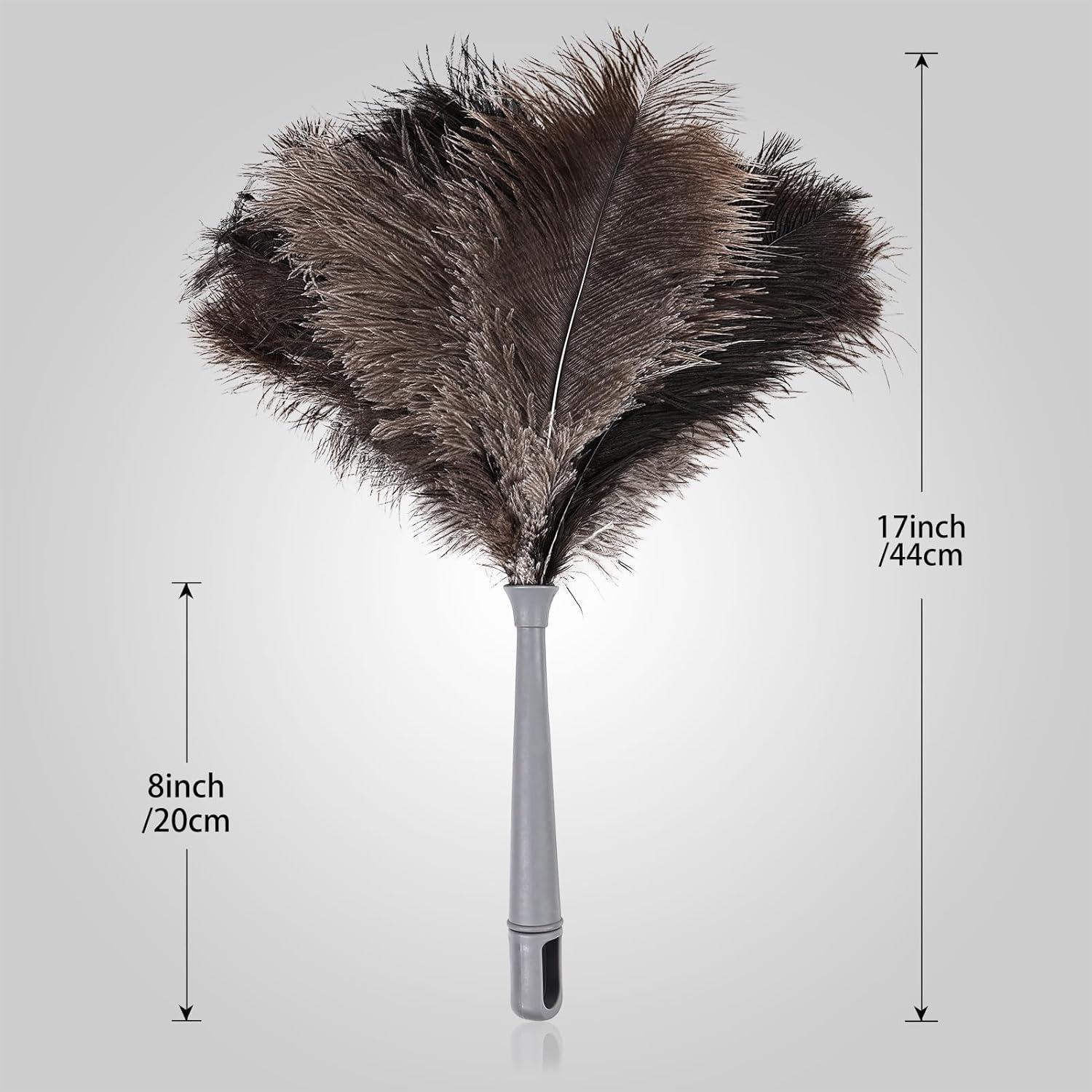 Plumero de Plumas de Avestruz MAOFENG 45 cm Ecológico