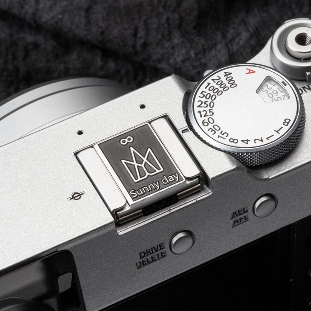 Cubierta de zapata caliente Fuji Canon Nikon - Aleación de aluminio