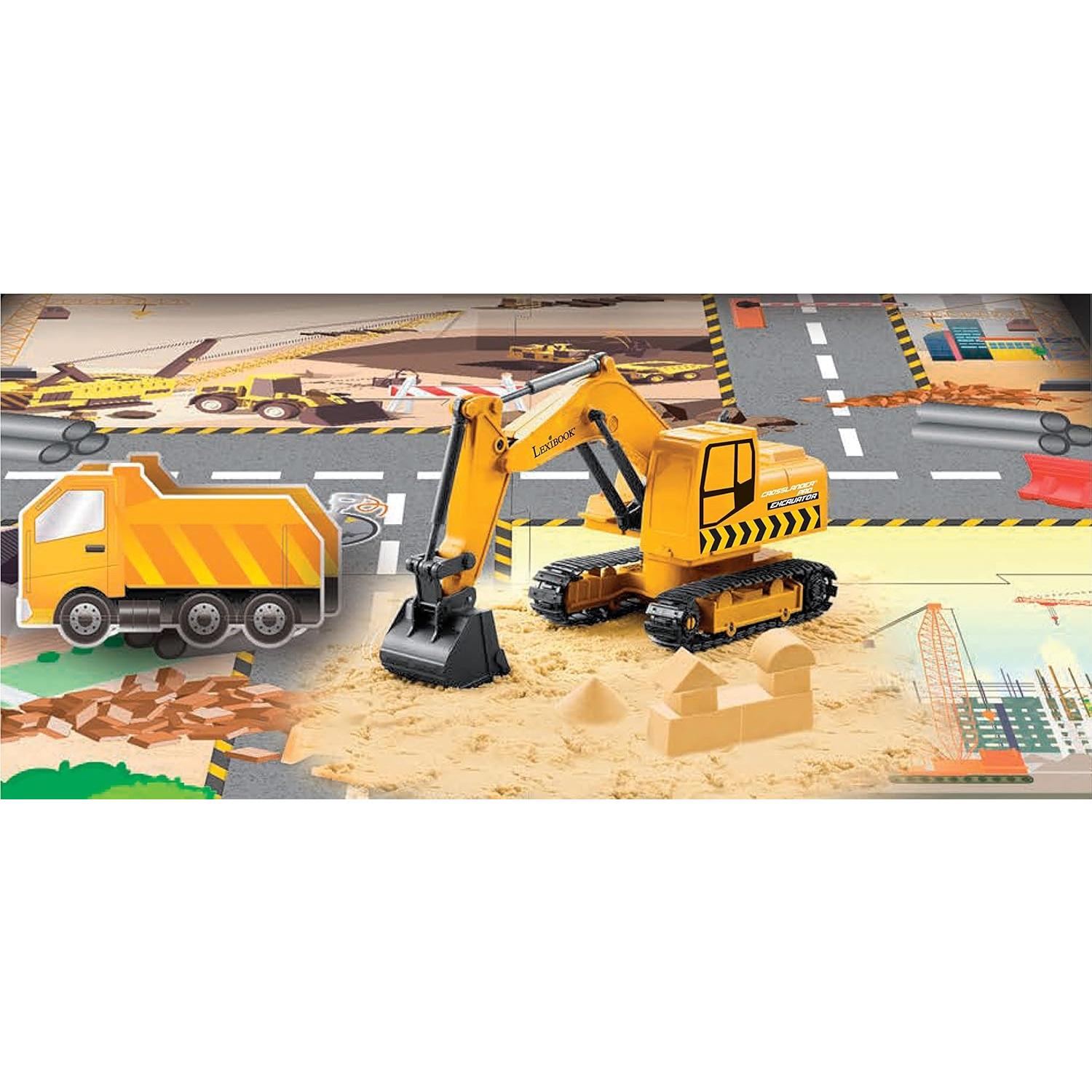 Retroexcavadora RC Lexibook RCP30 con Accesorios y Cargador