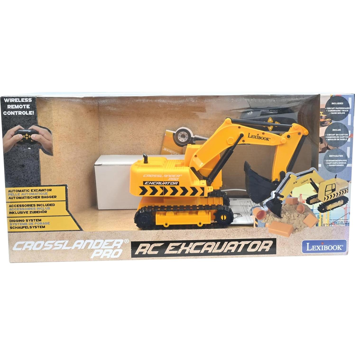 Retroexcavadora RC Lexibook RCP30 con Accesorios y Cargador