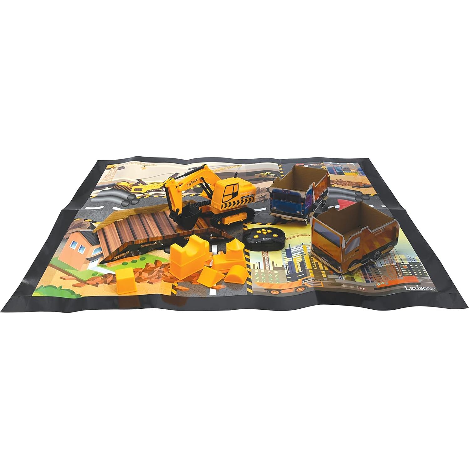 Retroexcavadora RC Lexibook RCP30 con Accesorios y Cargador