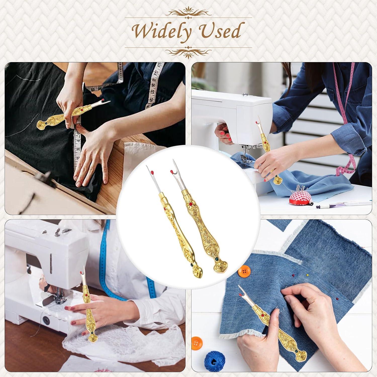 Juego de 2 Desgarradores de Costura Dazzleimart Dorado