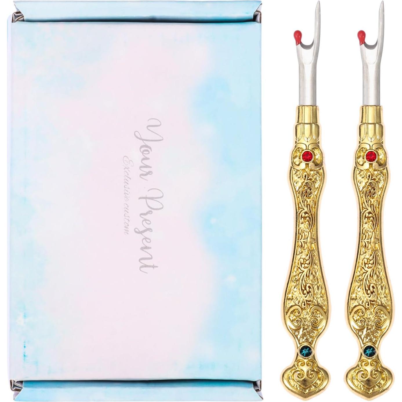 Juego de 2 Desgarradores de Costura Dazzleimart Dorado