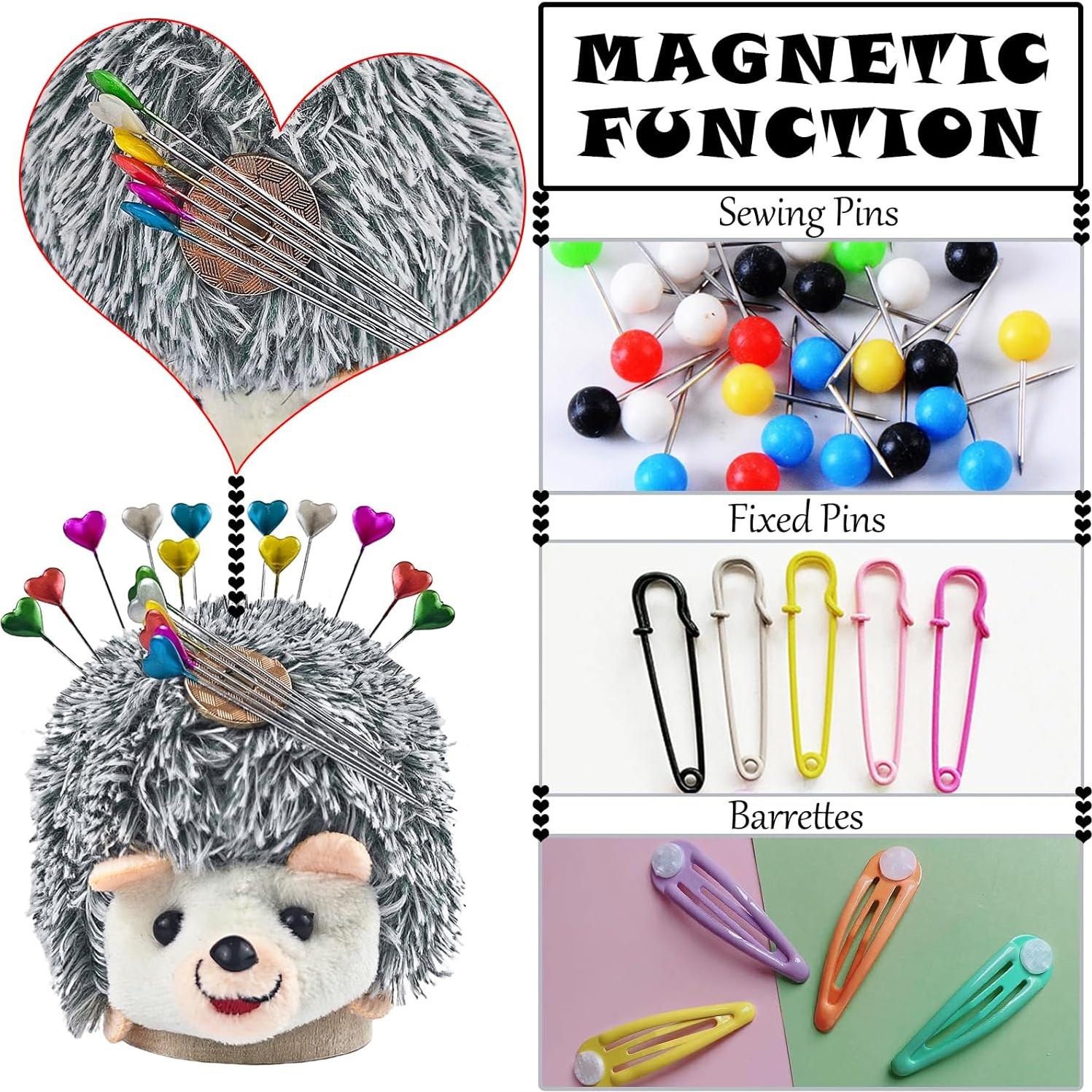 Almohadilla para Alfileres Erizo CW-DZ-240701 con Base de Madera