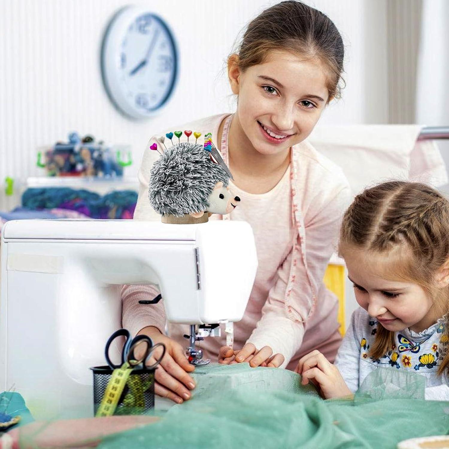 Almohadilla para Alfileres Erizo CW-DZ-240701 con Base de Madera