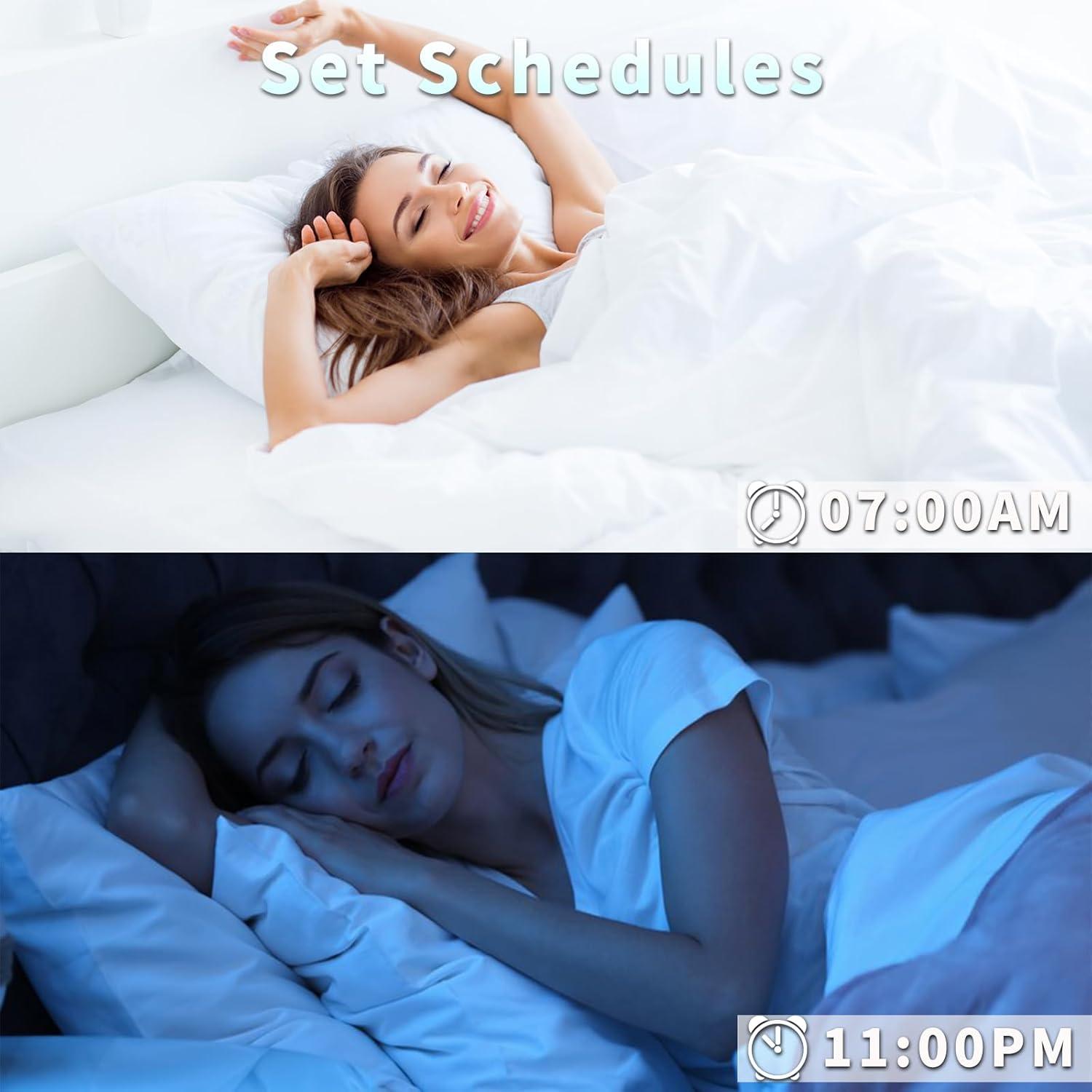 Bombilla LED Inteligente YKNAWOIR RGB 9W E27 Control APP