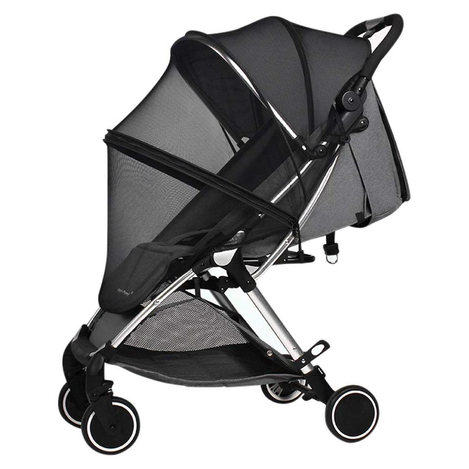 Cubierta de Red para Mosquitos Moisés Bebé Universal Negra