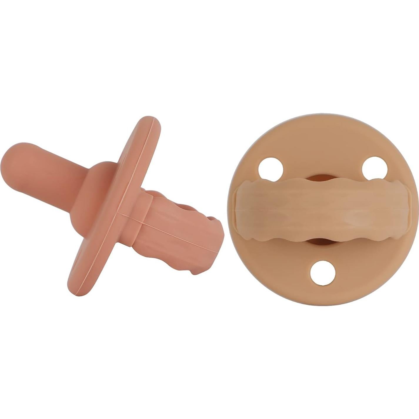 Chupete de Silicona Grado Alimenticio TG1104 - 4 Piezas