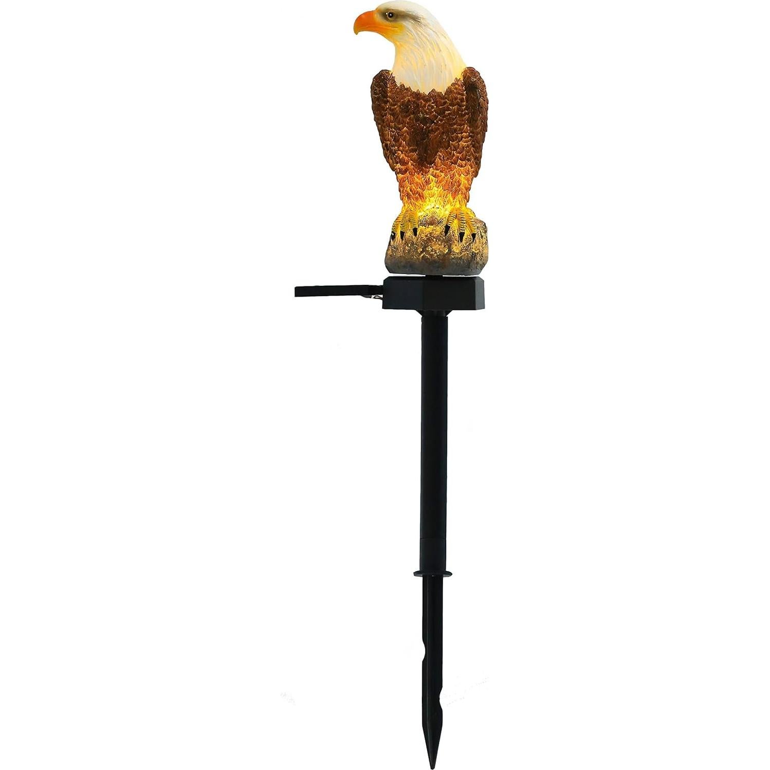 Estatua de Águila Solar CHUANGFENG 44.45 cm Decorativa