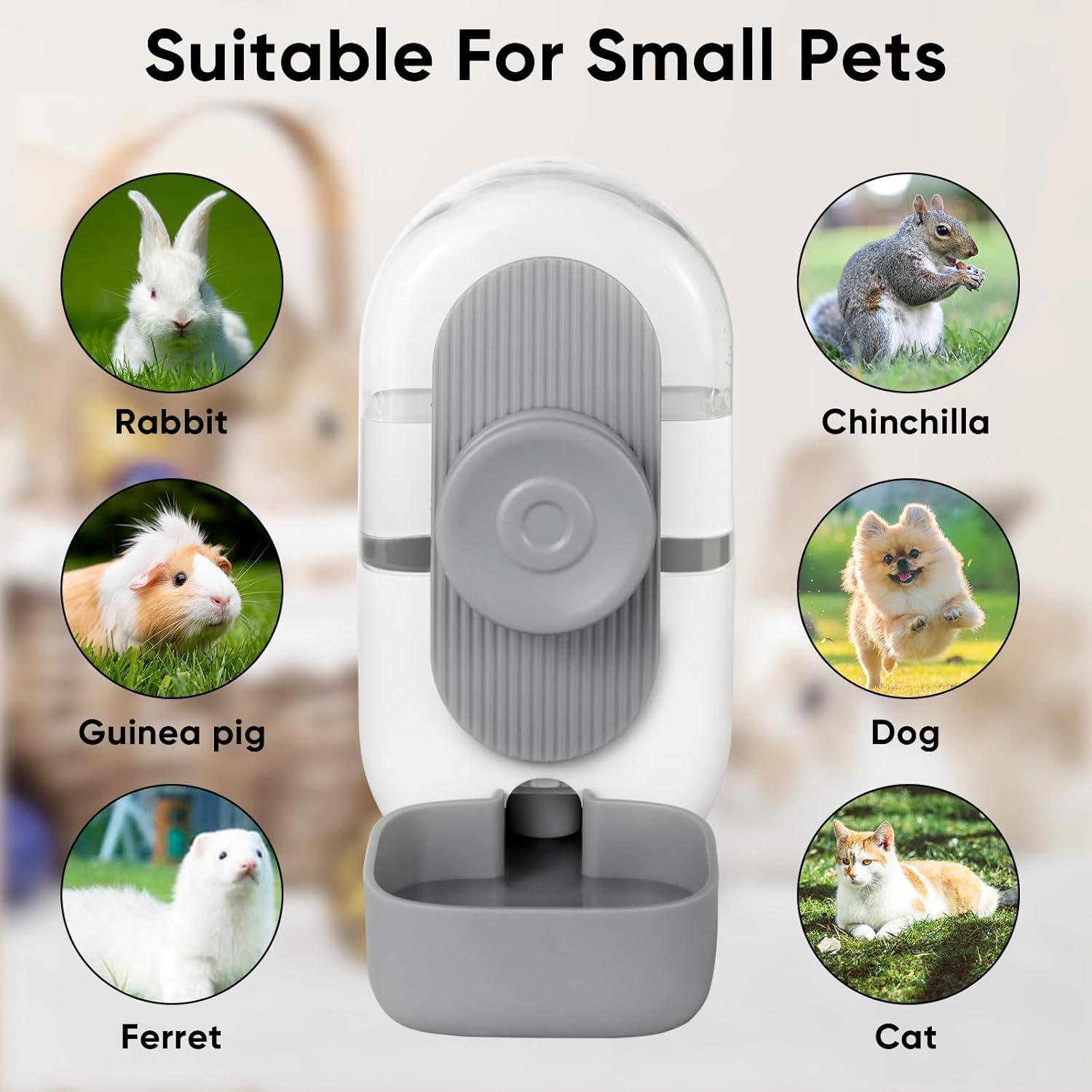 Dispensador Automático de Agua Colgante Borunhe 800ml para Mascotas