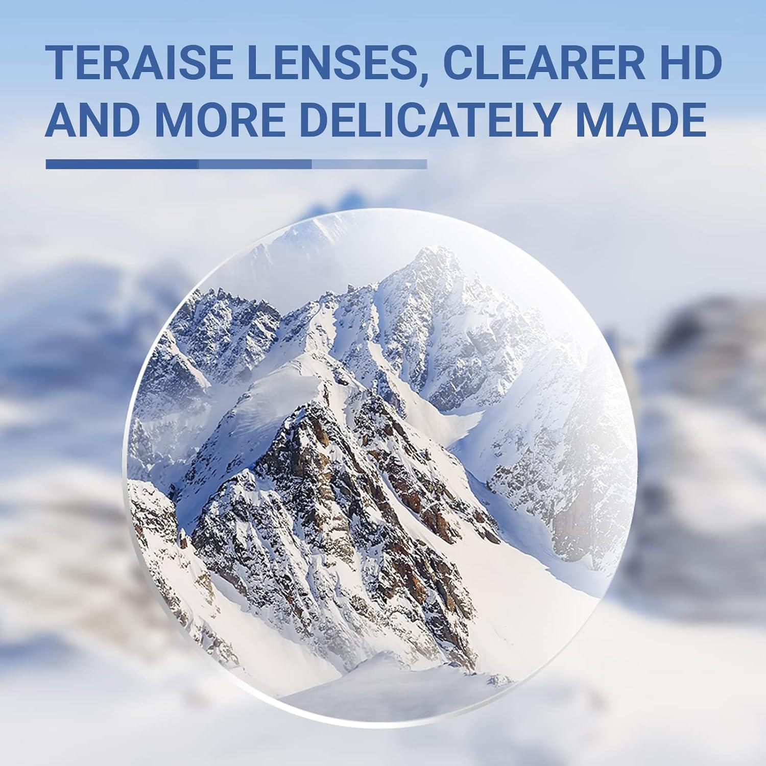 Gafas de lectura TERAISE 4 pcs anti-luz azul 1.5x