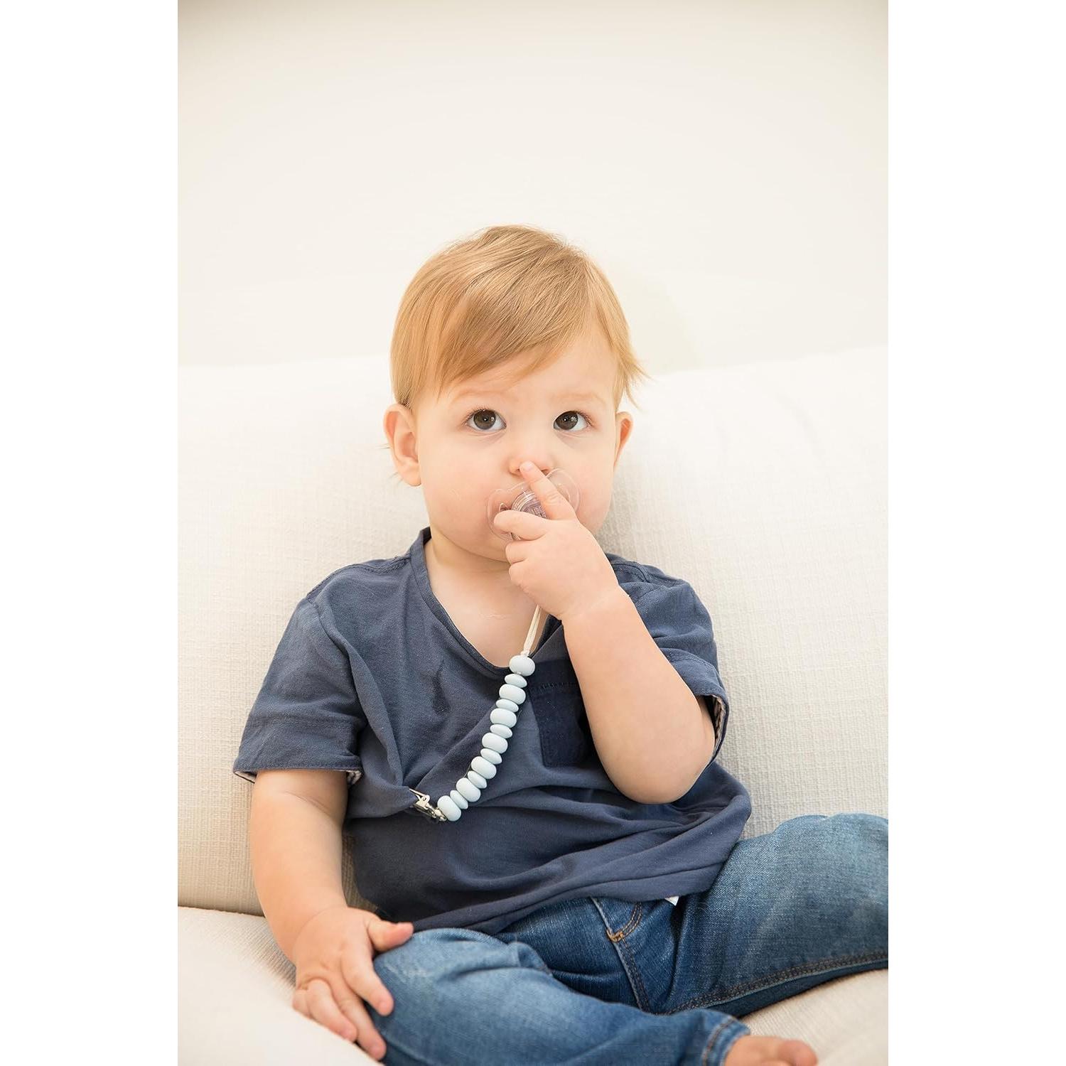 Clip para Chupete Bella Tunno - Silicona Suave Libre de BPA