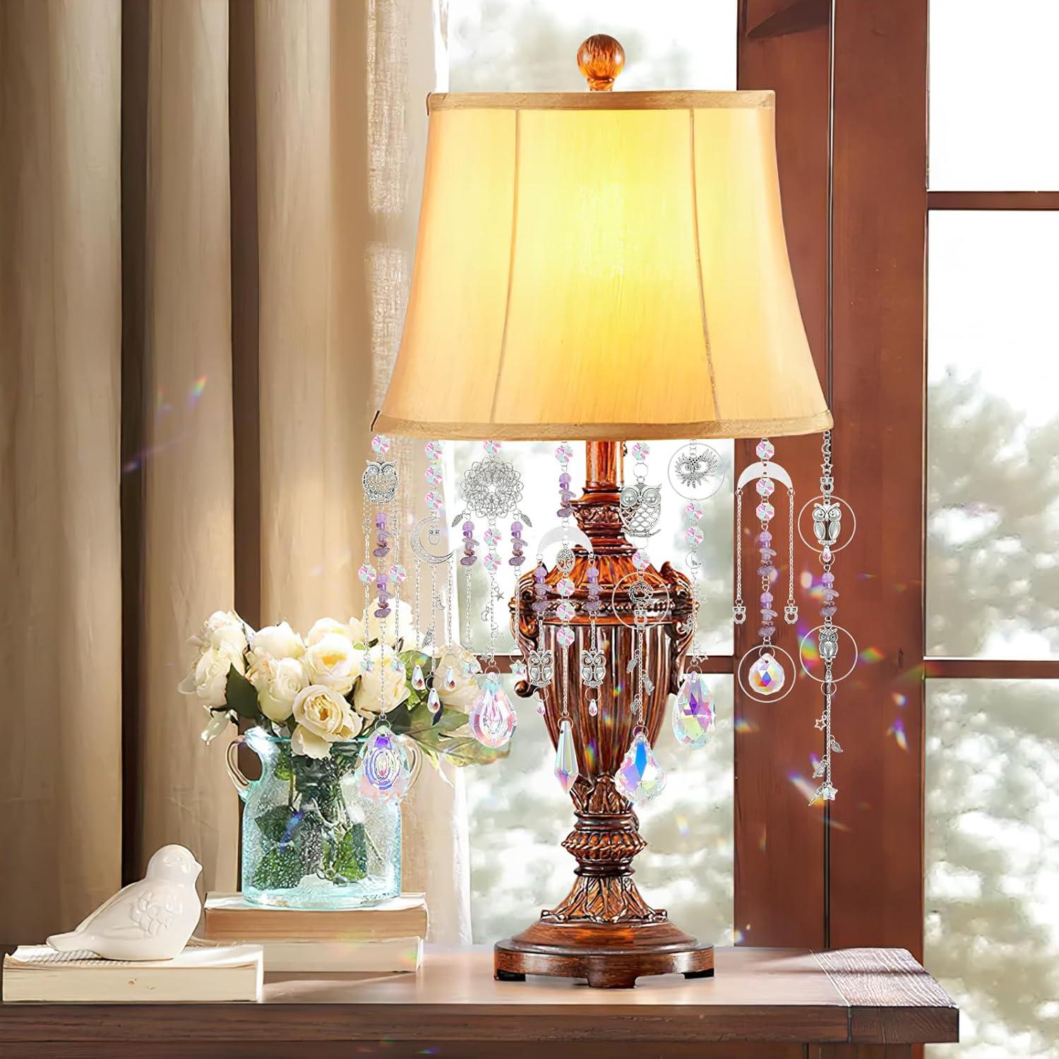 Kit de Suncatcher DIY DEMIUKO 410 Piezas Prisma Colgante