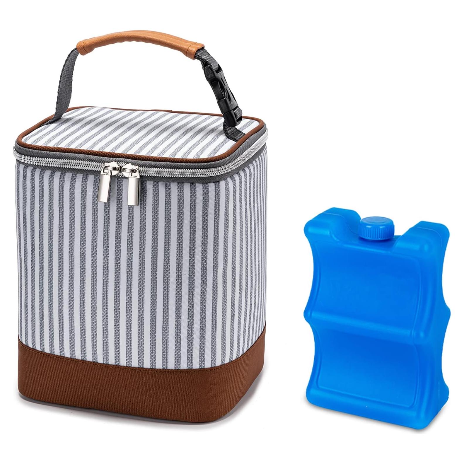 Bolsa Enfriadora BABEYER para Leche Materna 4 Biberones 266ml