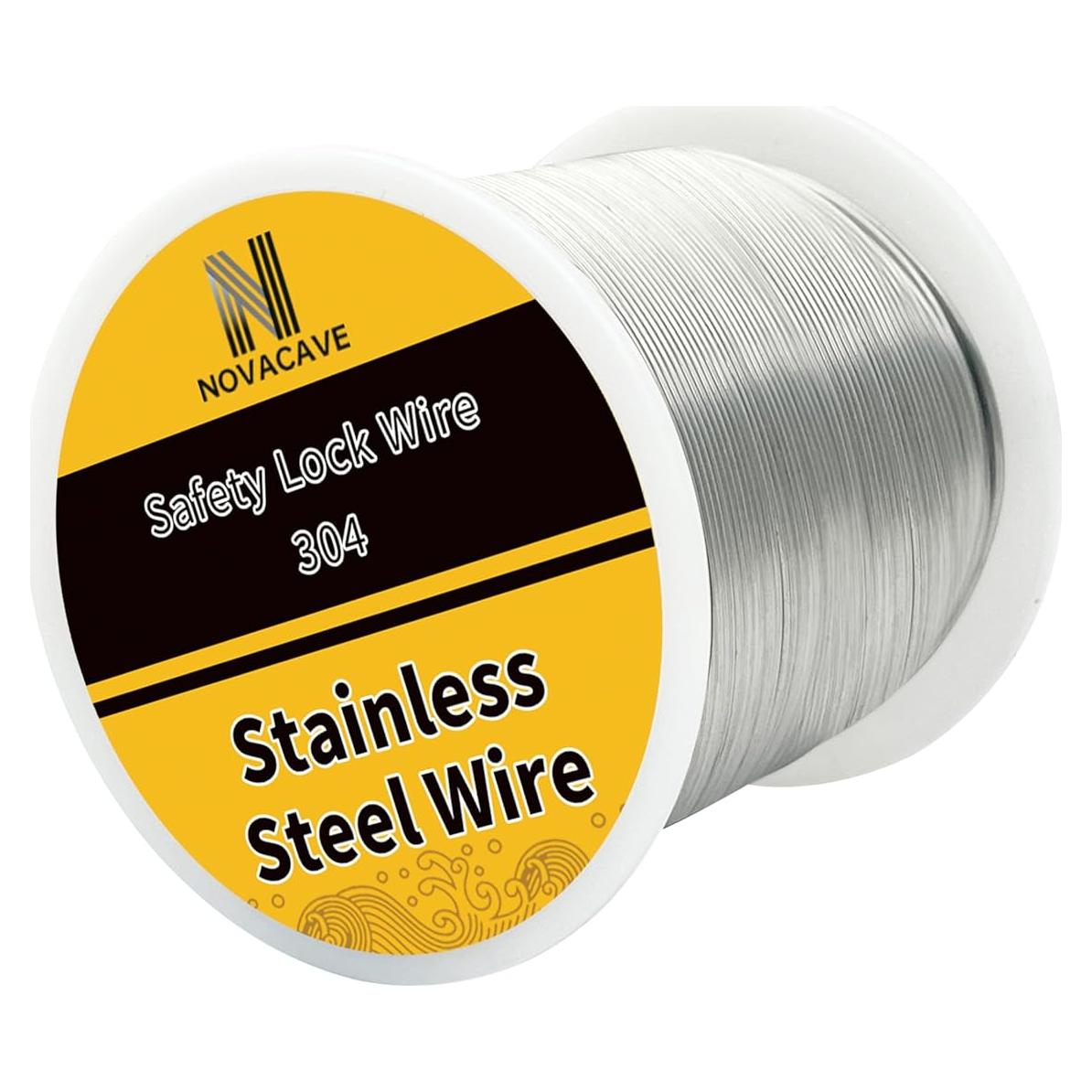 Alambre de Acero Inoxidable 304 Novacave 0.5 mm 280.4 m 0.45 kg