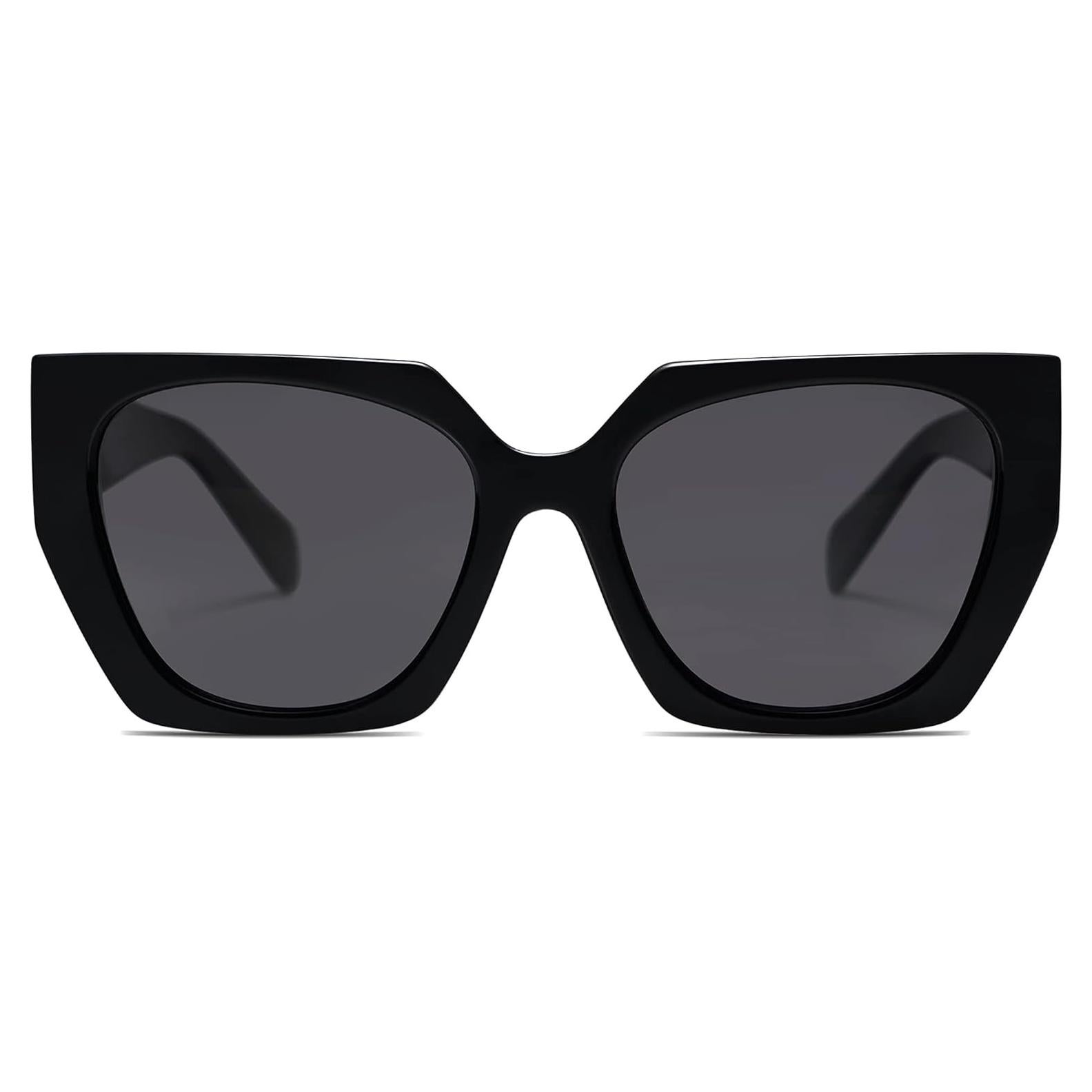 Gafas de Sol Polarizadas SOJOS SJ2205 para Mujeres - Todo Negro