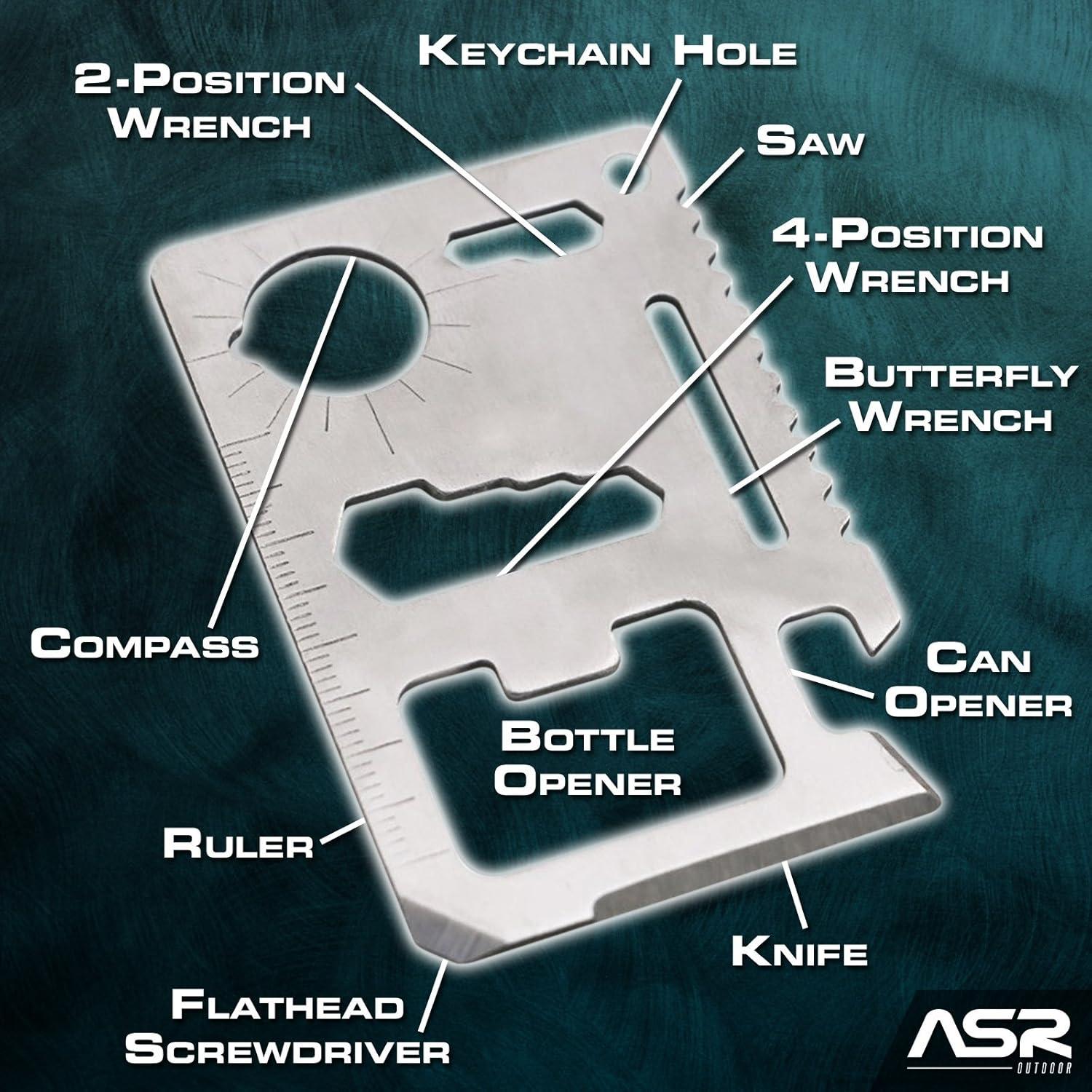 Herramienta Multi-Función 11 en 1 ASR Outdoor Acero Inoxidable