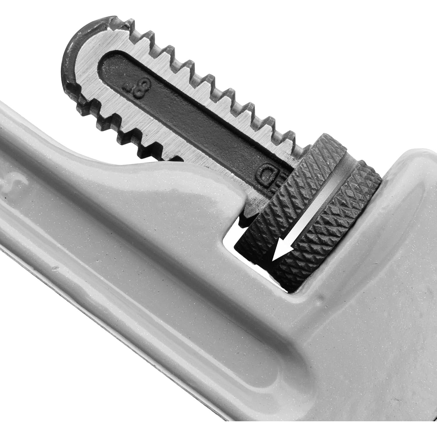 Llave de Tubo Ajustable DURATECH 203 mm Aluminio Alta Resistencia