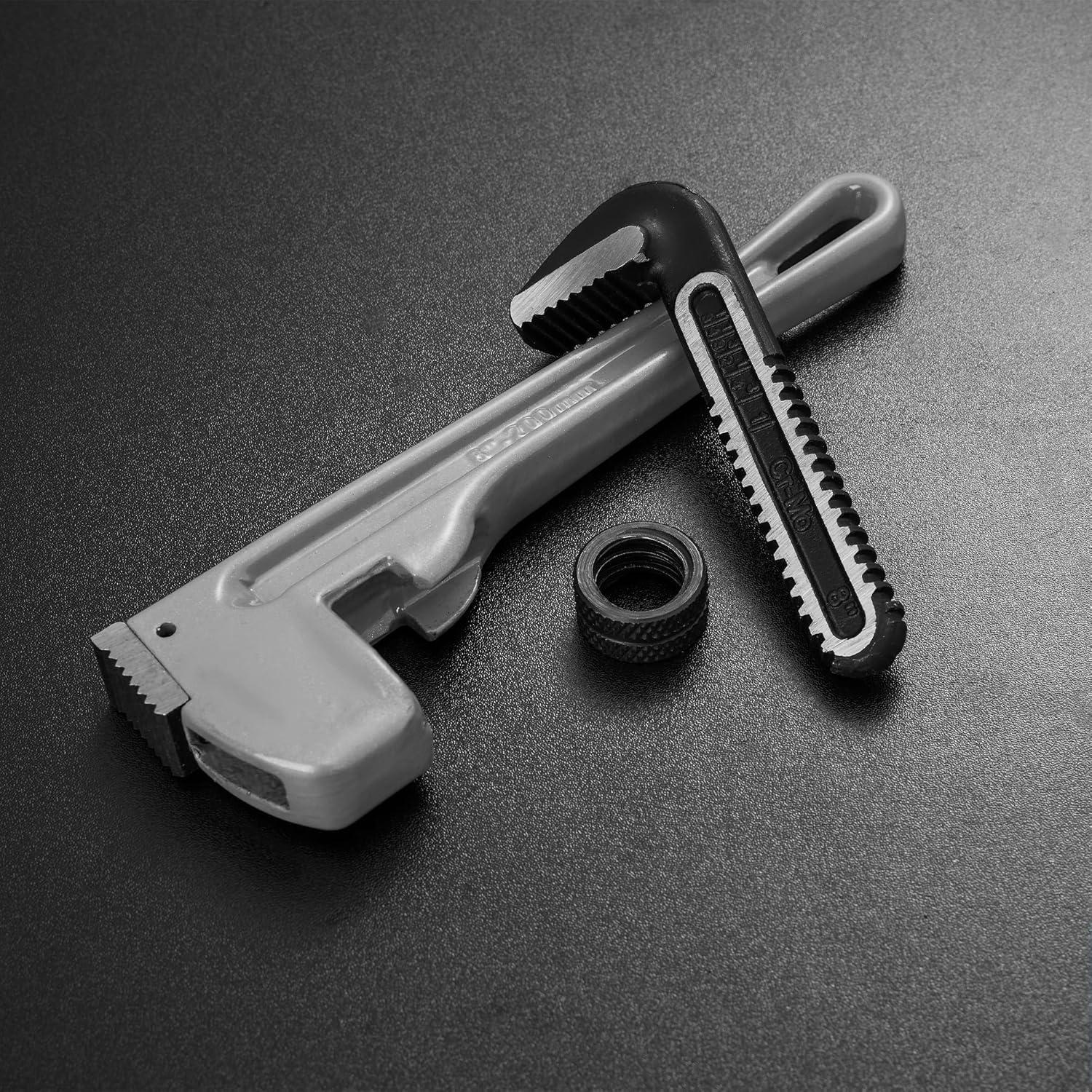 Llave de Tubo Ajustable DURATECH 203 mm Aluminio Alta Resistencia