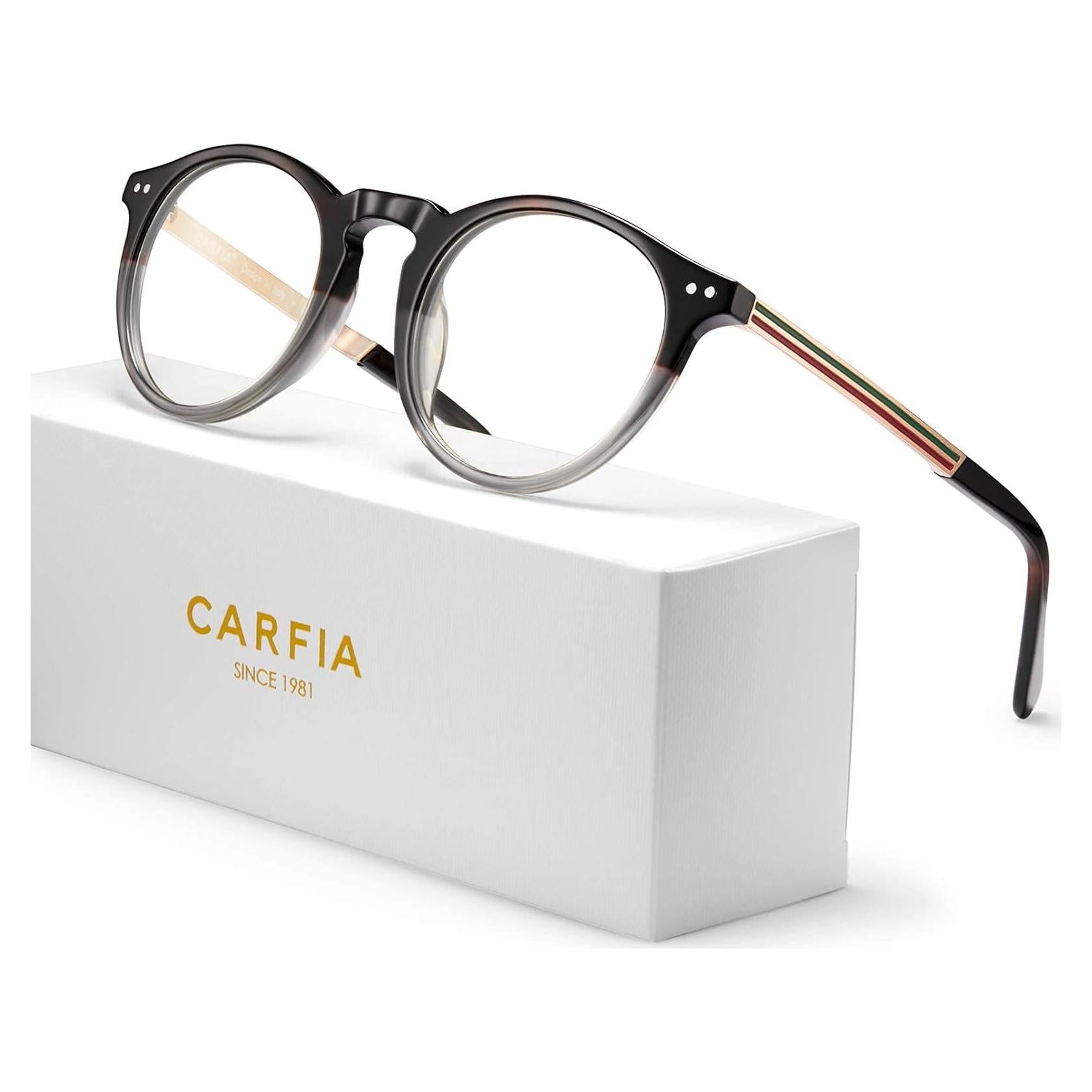 Gafas de Bloqueo de Luz Azul CARFIA para Mujeres - Anti Fatiga Ocular