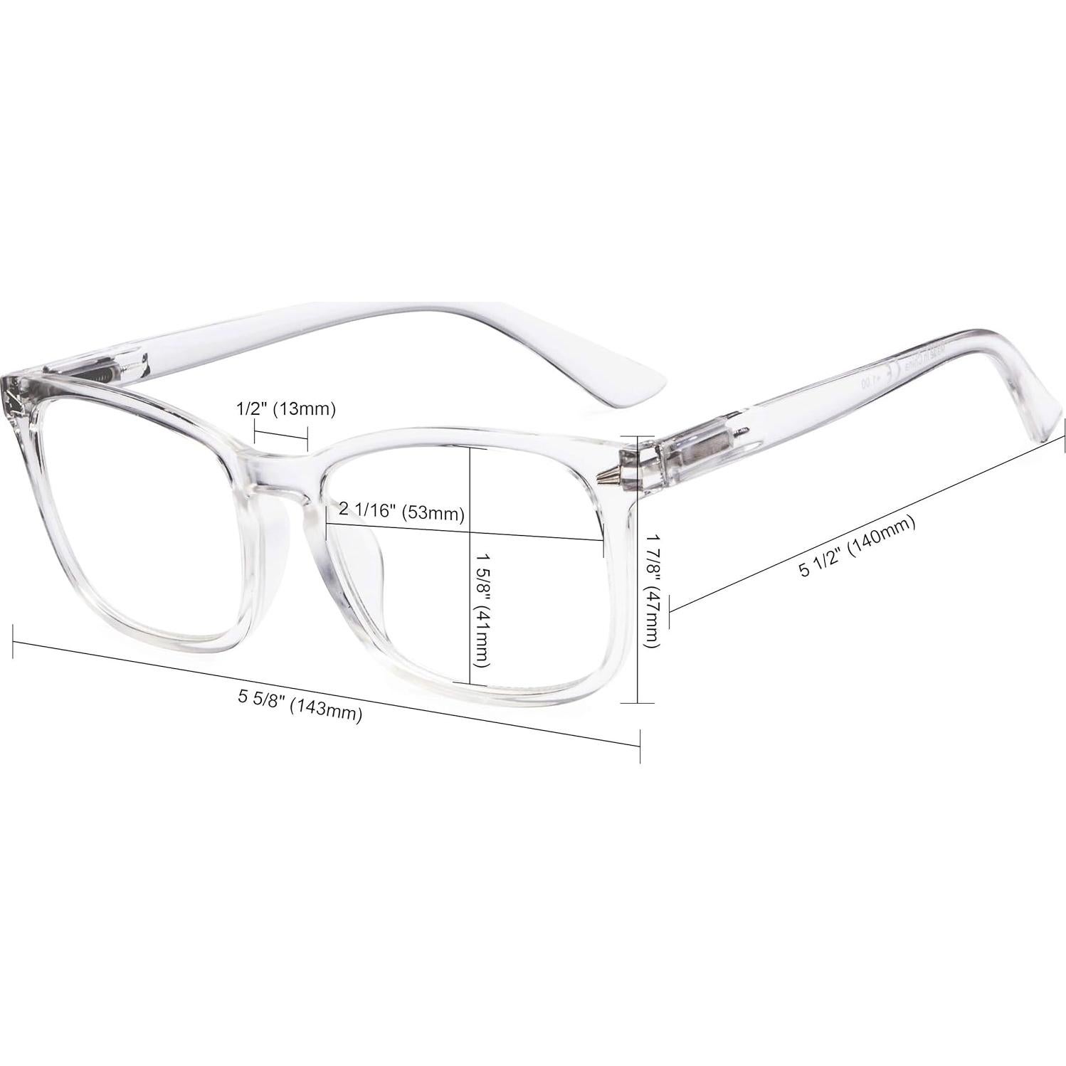 Eyekepper 5 Pares Gafas de Lectura Anti Luz Azul UV400