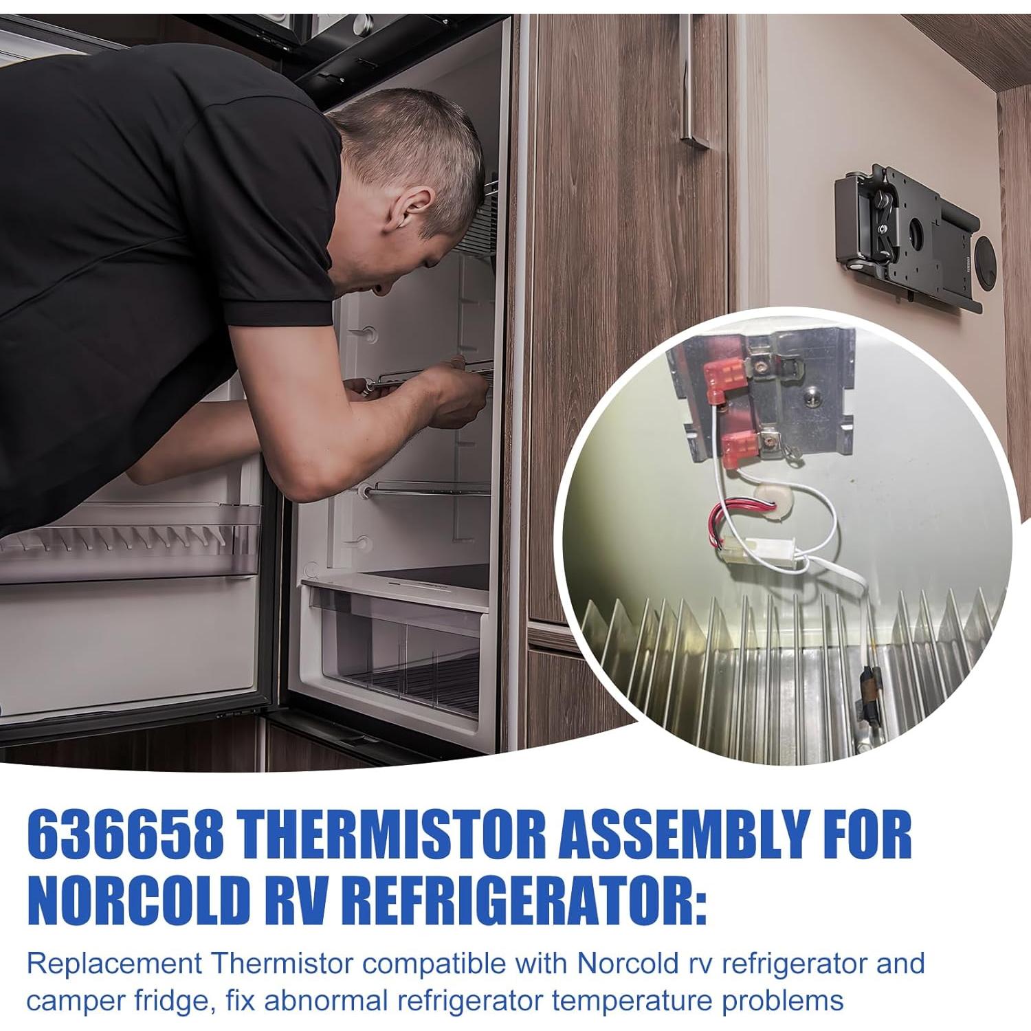 Termistor para Refrigerador RV MIYOLO 636658 Compatible N1200 N1210