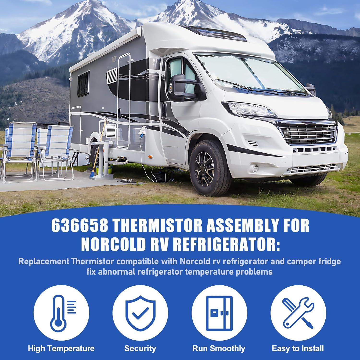 Termistor para Refrigerador RV MIYOLO 636658 Compatible N1200 N1210