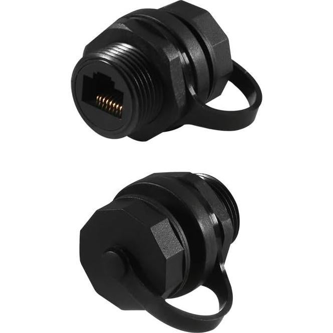 Conector RJ45 Ethernet CAT6 Blindado UMLIFE 2PCS IP67