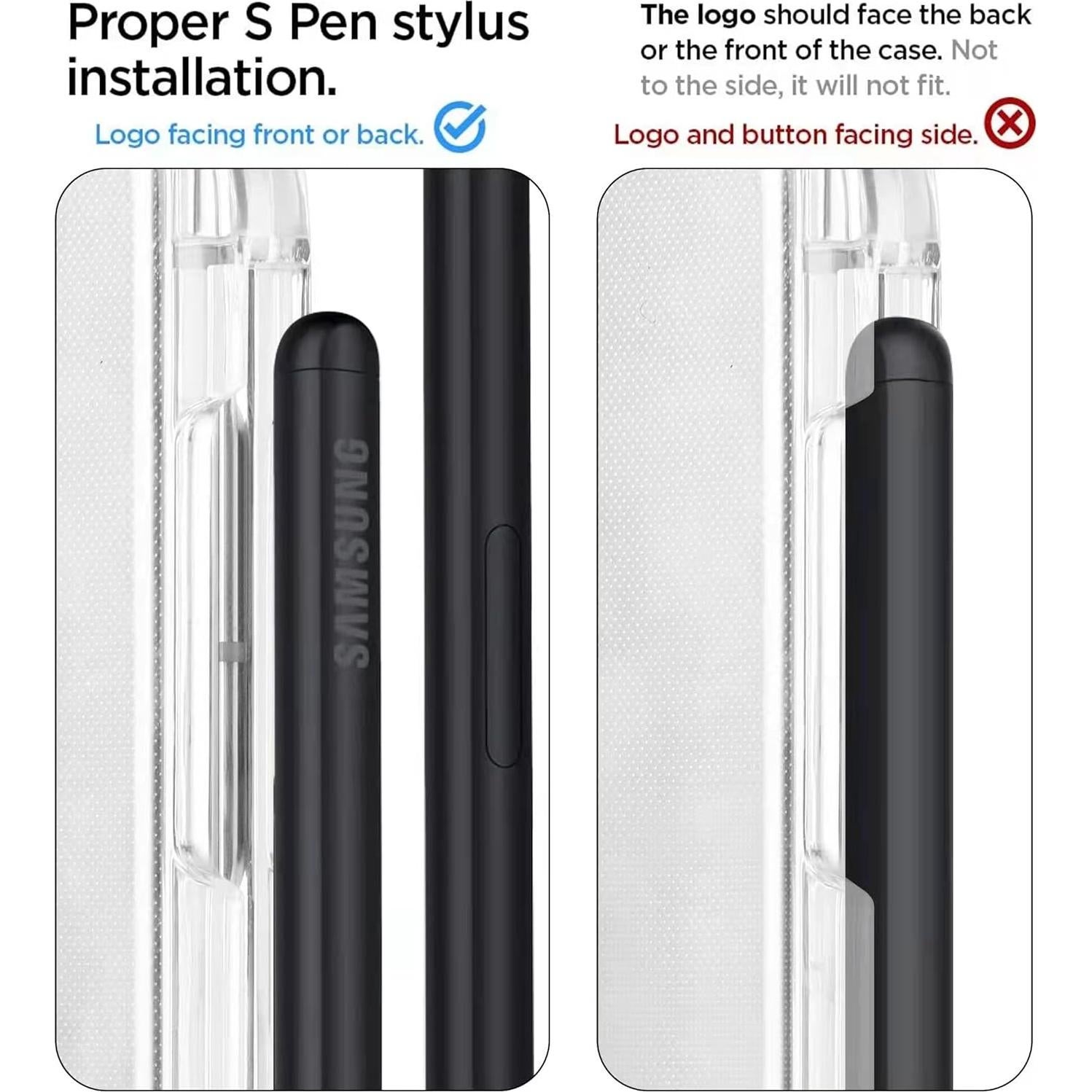 Funda protectora iCoverCase para Samsung Galaxy S21 Ultra - Negro