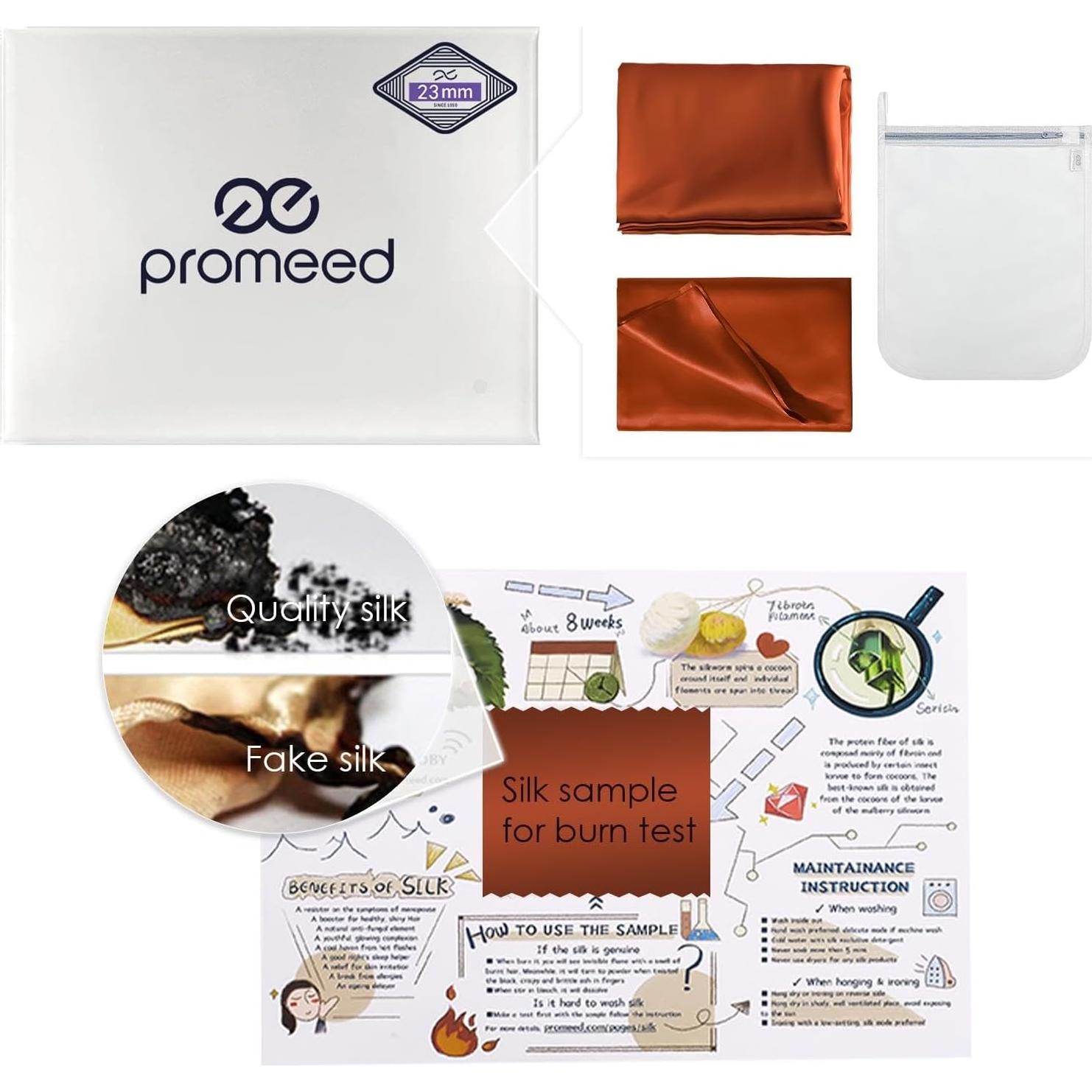 Funda de Edredón de Seda 100% Natural PROMEED Cuna Crepúsculo