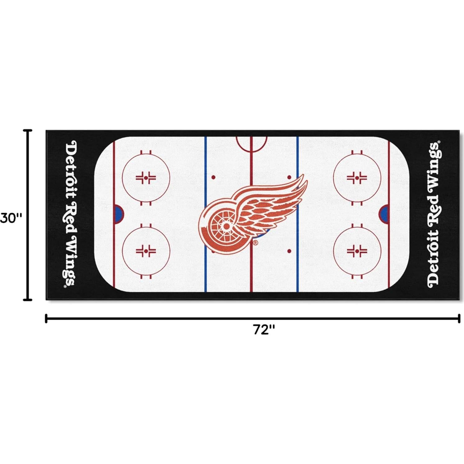 Alfombra Runner NHL Detroit Red Wings 76x183 cm Fanmats