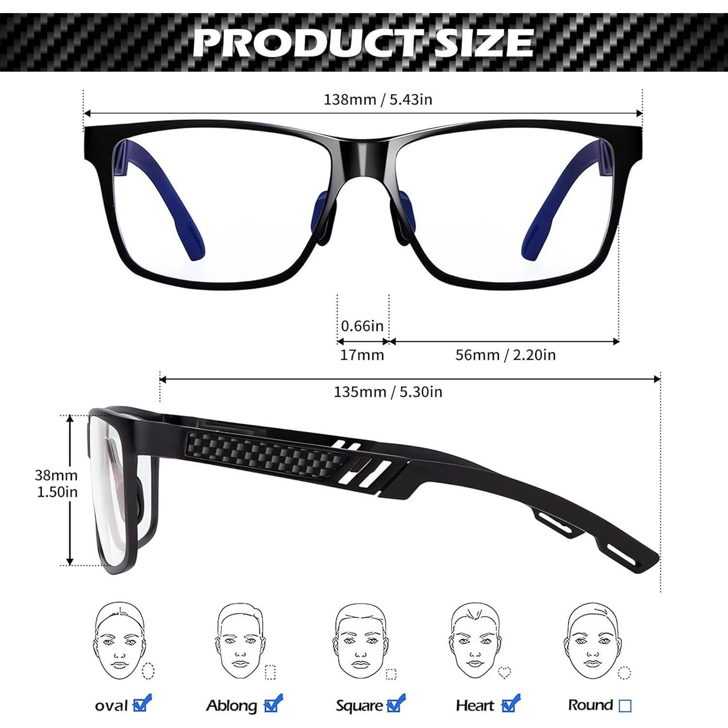 Gafas de Luz Azul ANYLUV 4571-1 Protección Diaria