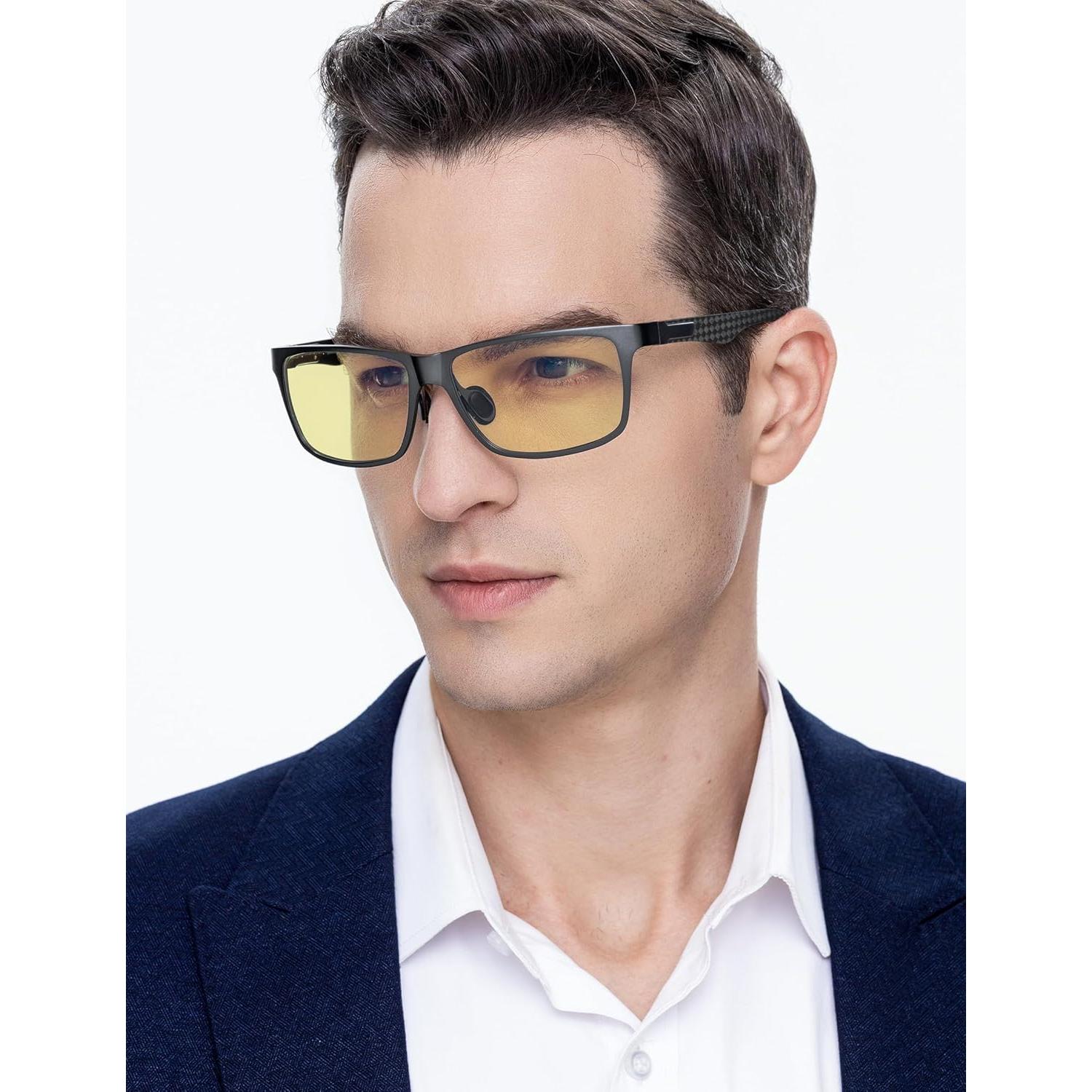 Gafas de Luz Azul ANYLUV para Hombres - Protección Ocular