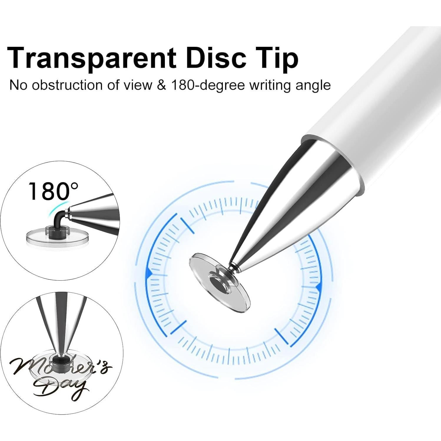 Paquete de 2 Lápices Ópticos Universales YJSK para Tablets