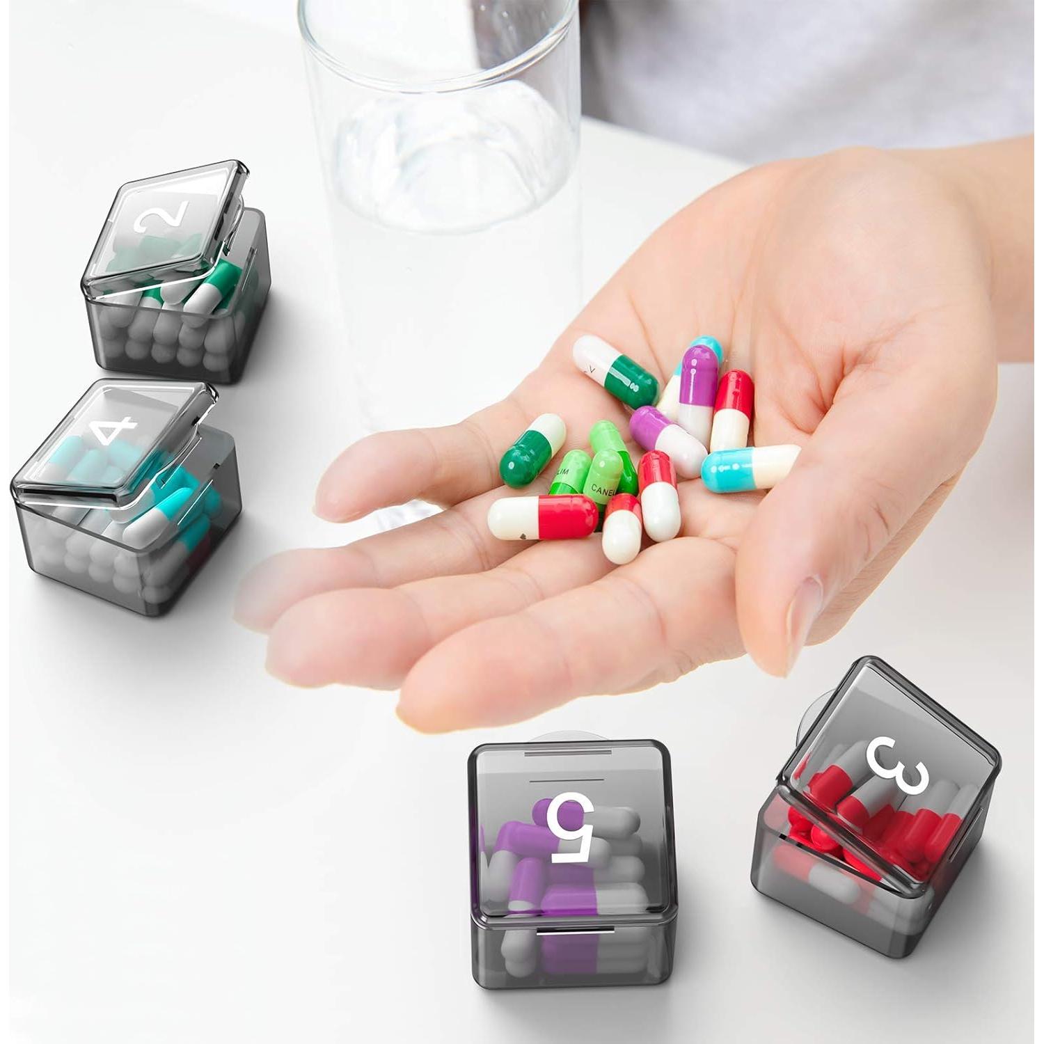 Organizador de Pastillas Mensual DOHIMGIO - 30 Compartimentos