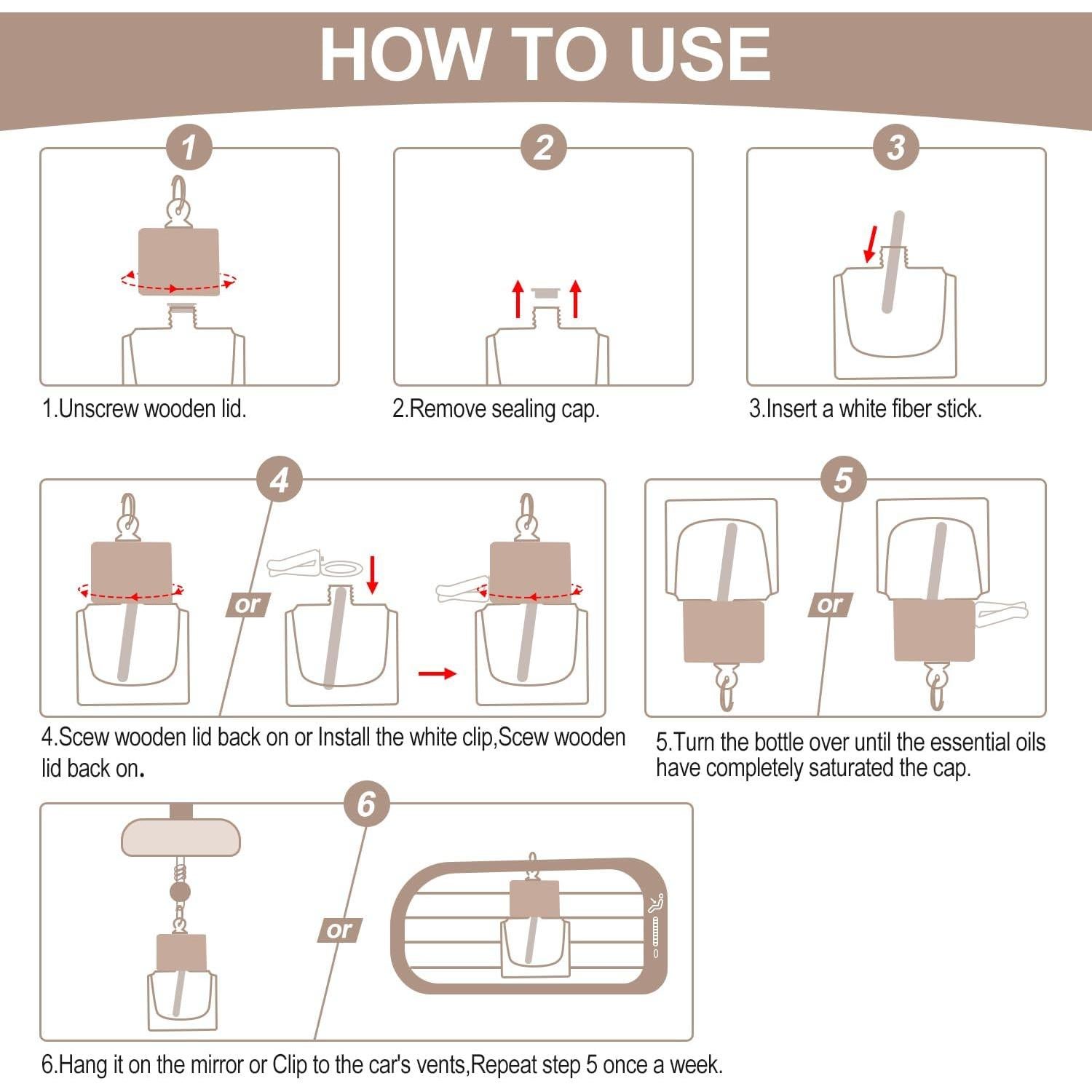 Ambientadores de coche L'Odeur Vill Coco - 2 difusores colgantes