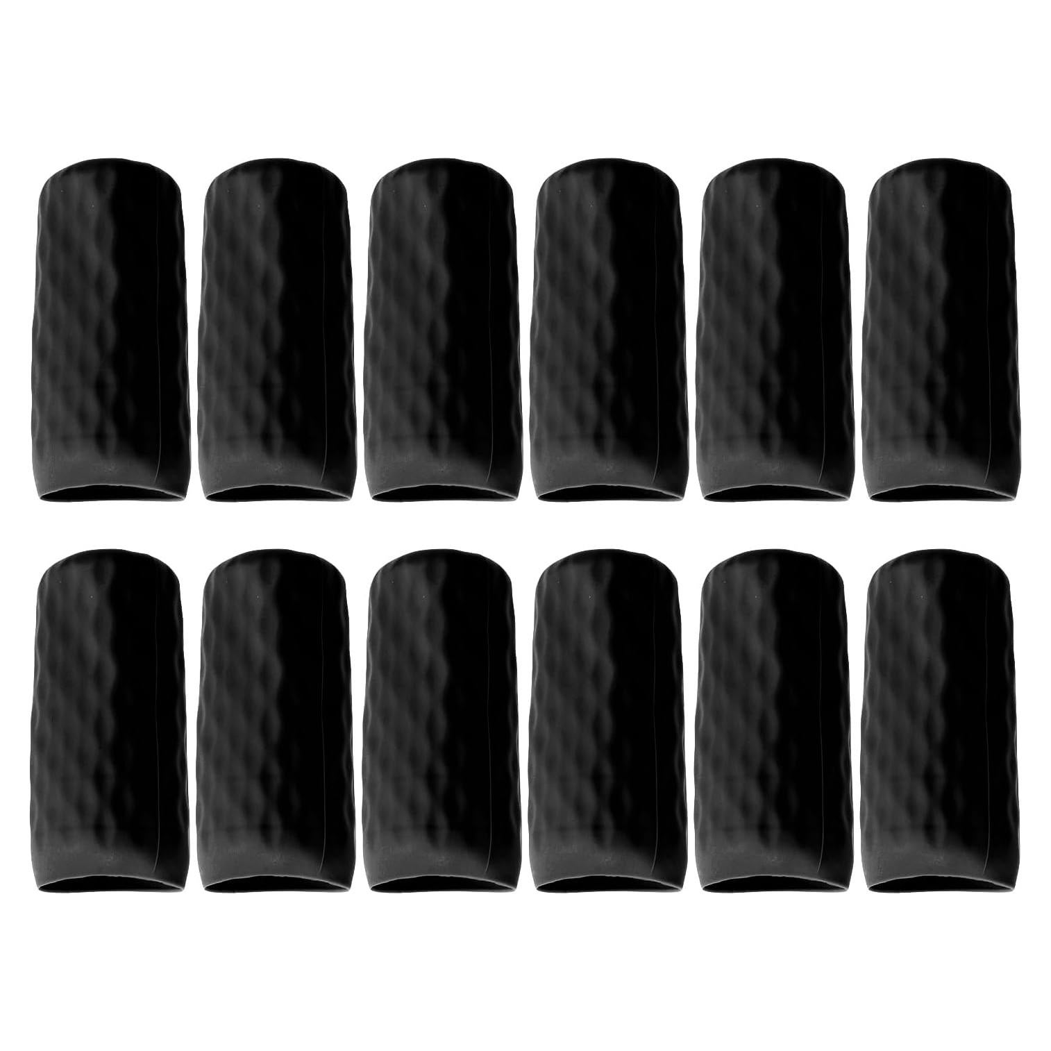 Funda de Botella de Silicona Mini Skater 12pcs Antifugas Negra