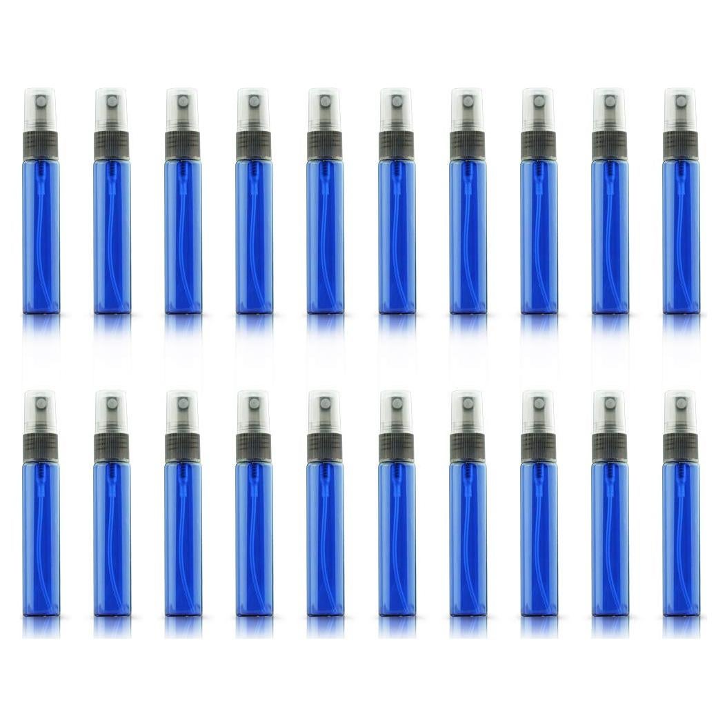 Juego de 20 Botellas de Perfume Vacías 10ML YouBo Azul
