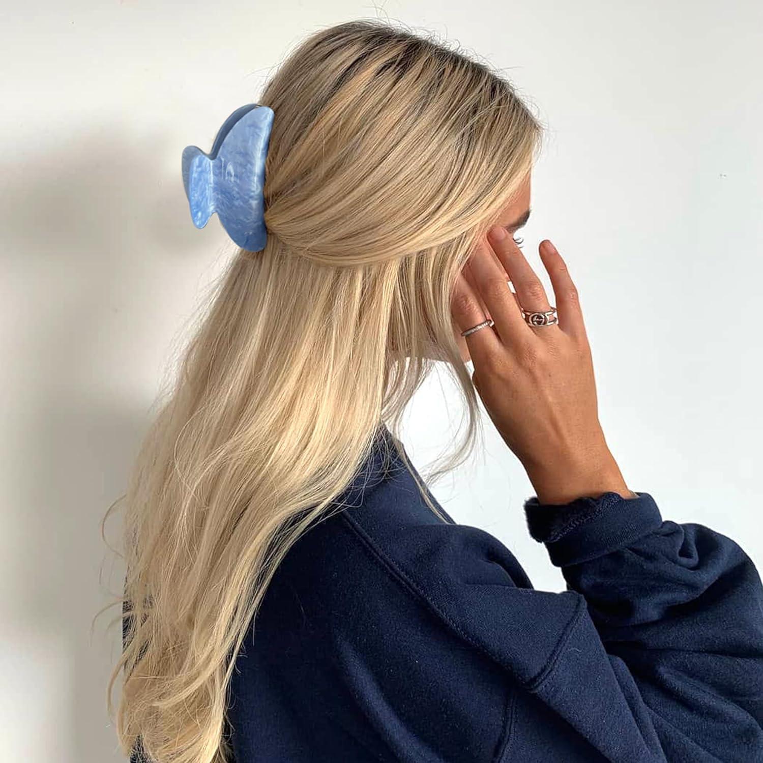 5 Clips de Garra para Cabello WRK - Medianos Antideslizantes