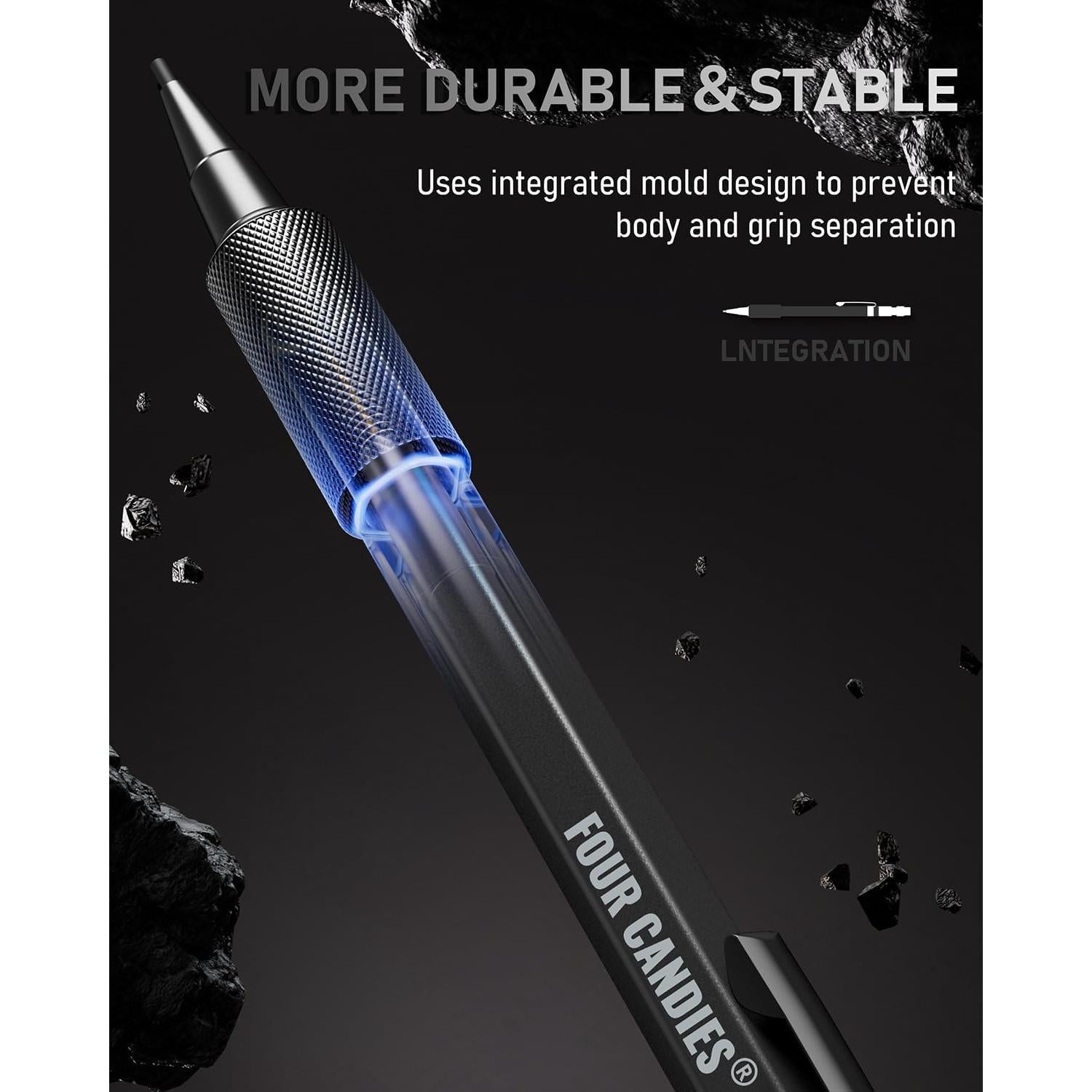 Juego de Lápices Mecánicos 1.3mm Four Candies con 24 Recargas