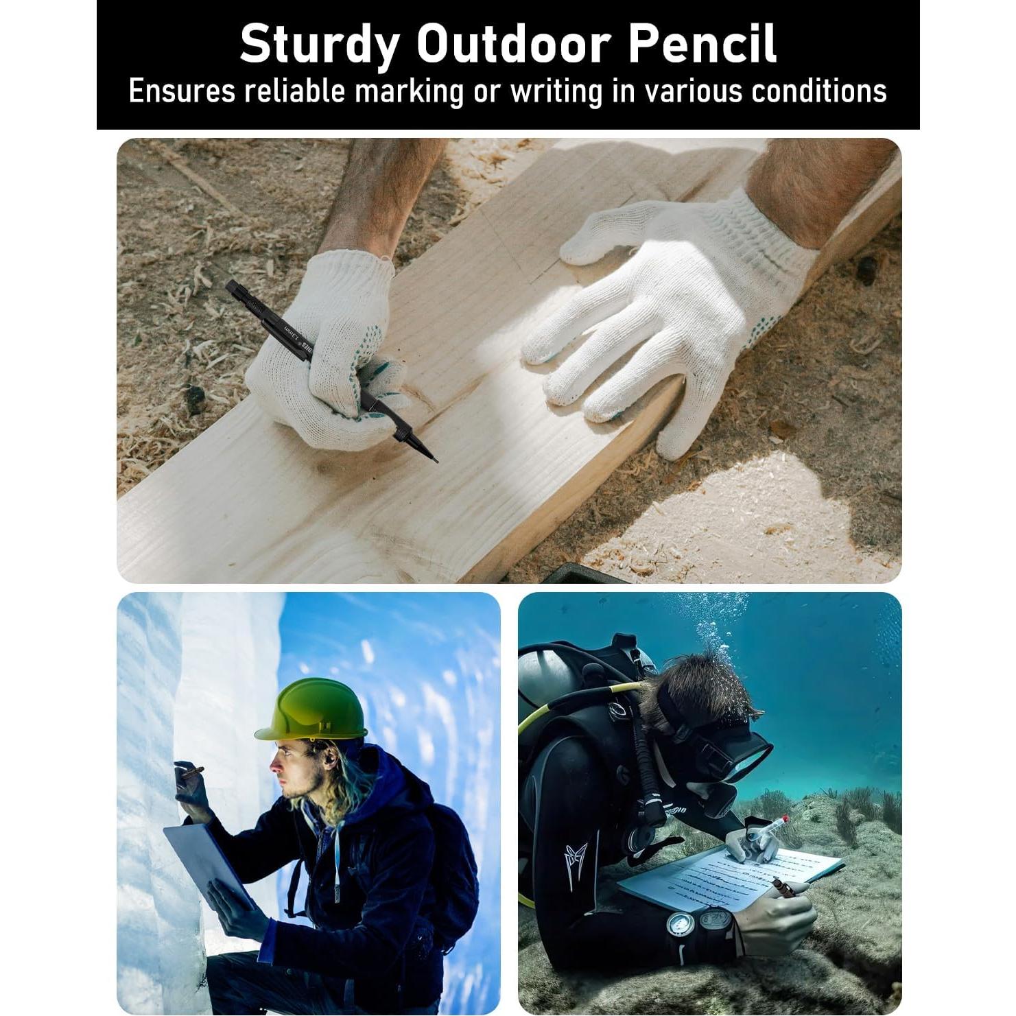 Juego de Lápices Mecánicos 1.3mm Four Candies con 24 Recargas