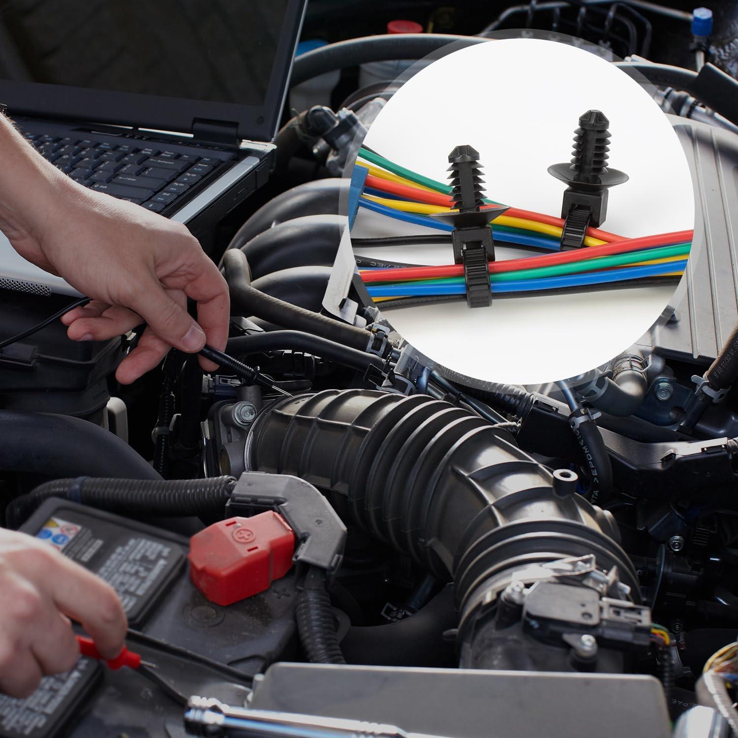 Bridas de Cable Nylon 110 Pcs Armpow - 5 Tamaños Resistentes